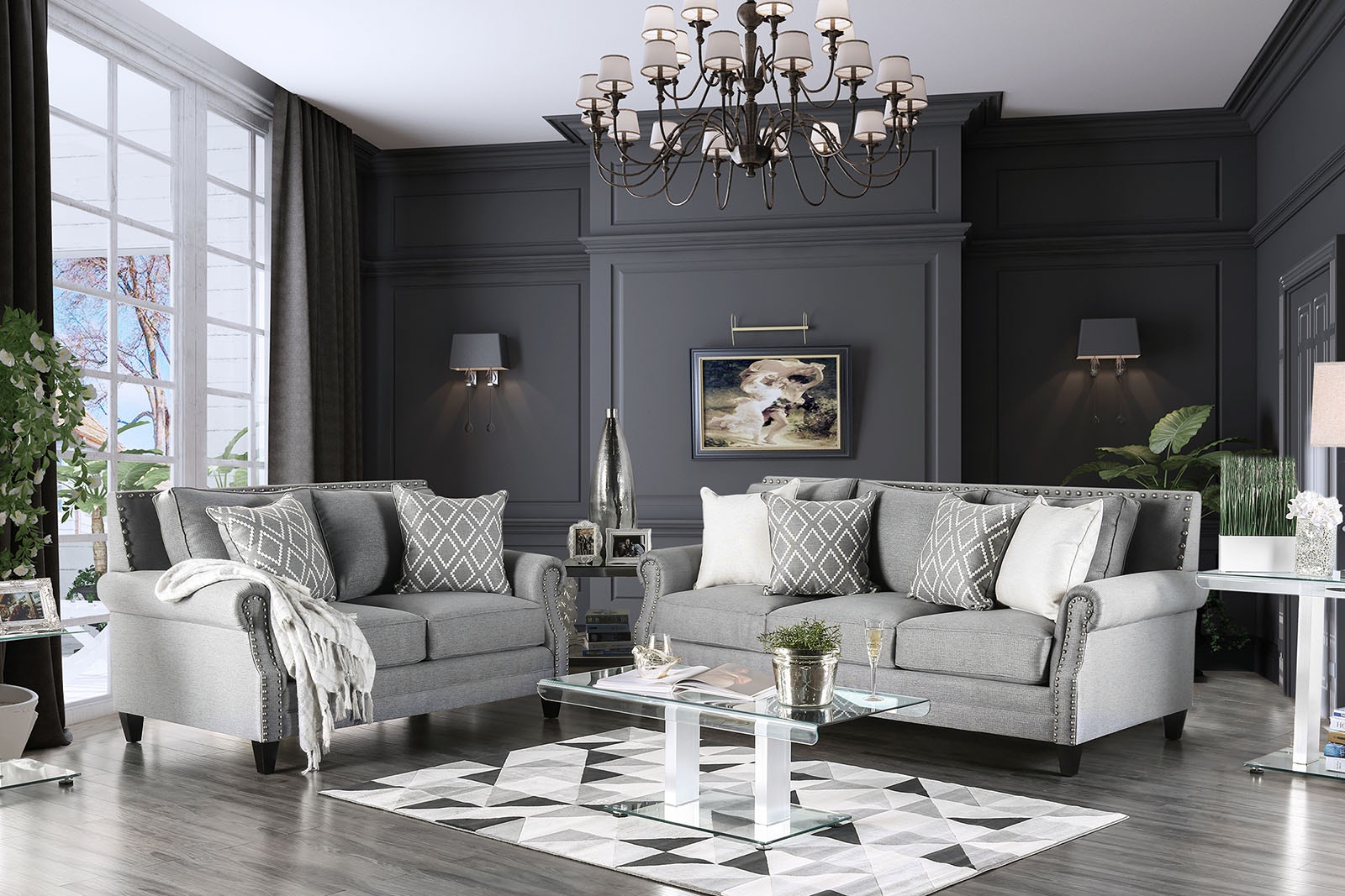  Sofa Loveseat 2 Pc. 