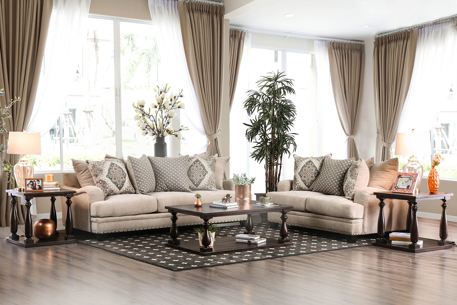  Sofa Loveseat 2 Pc. 