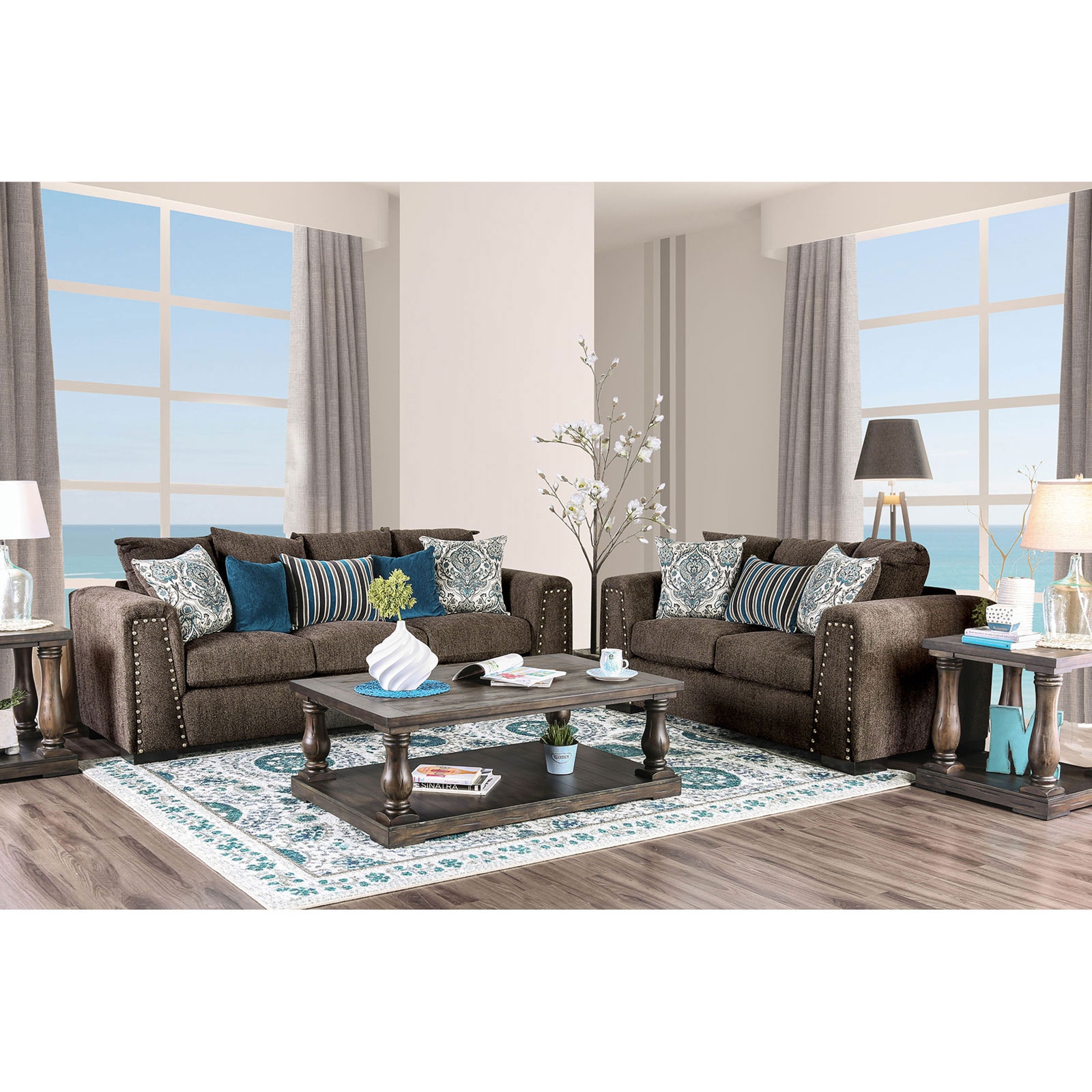  Sofa Loveseat 2 Pc. 
