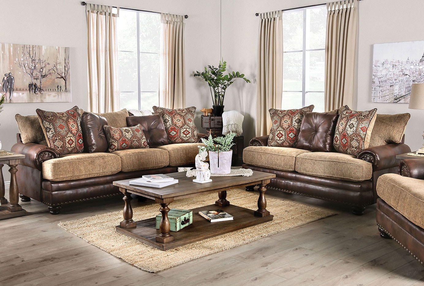 Sofa Loveseat 2 Pc. 