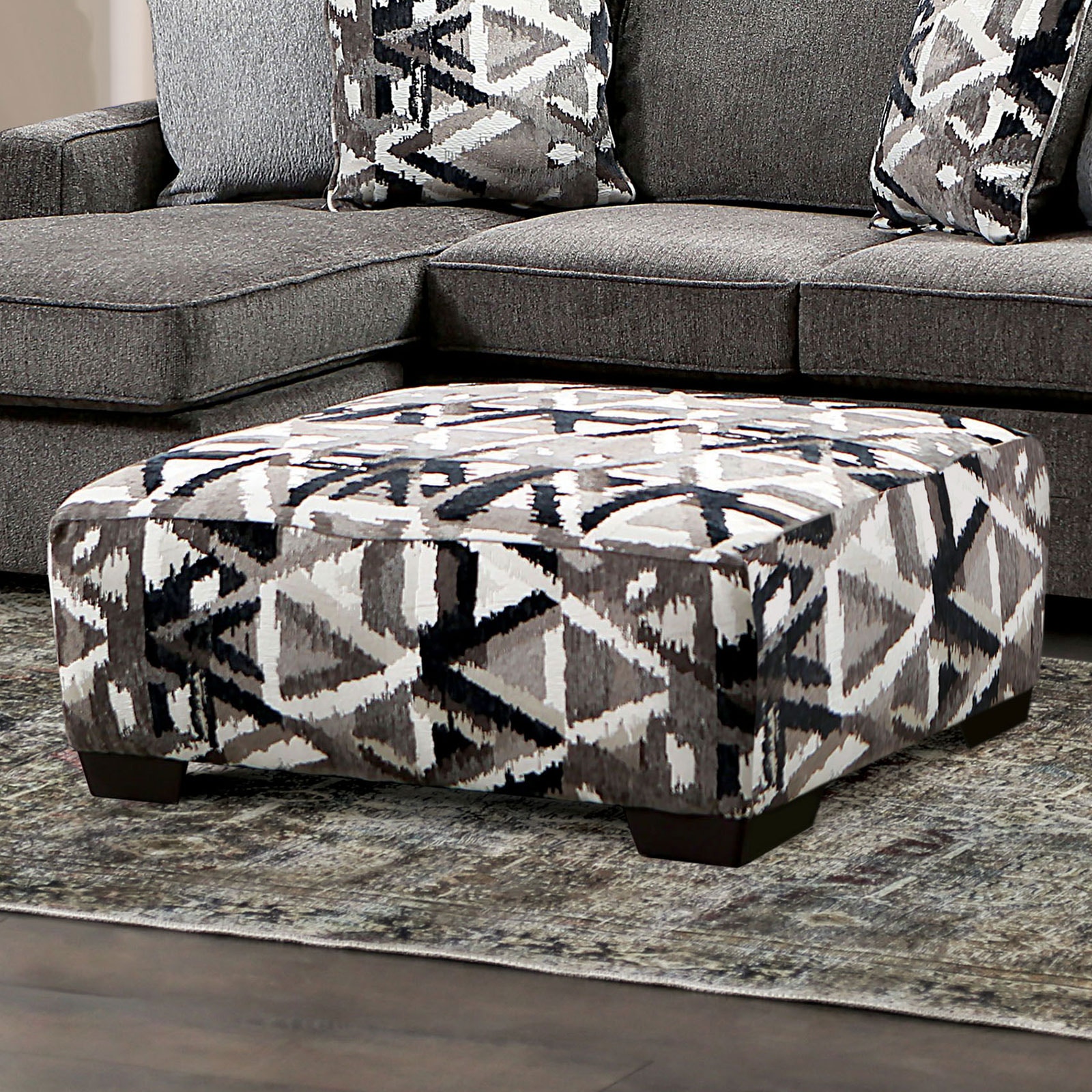 Furniture of America Ottoman SM5405-OT