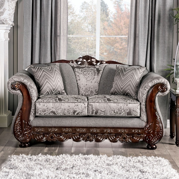 Furniture of America Living Room Love Seat SM6404-LV - Furniture Market -  Austin, TX