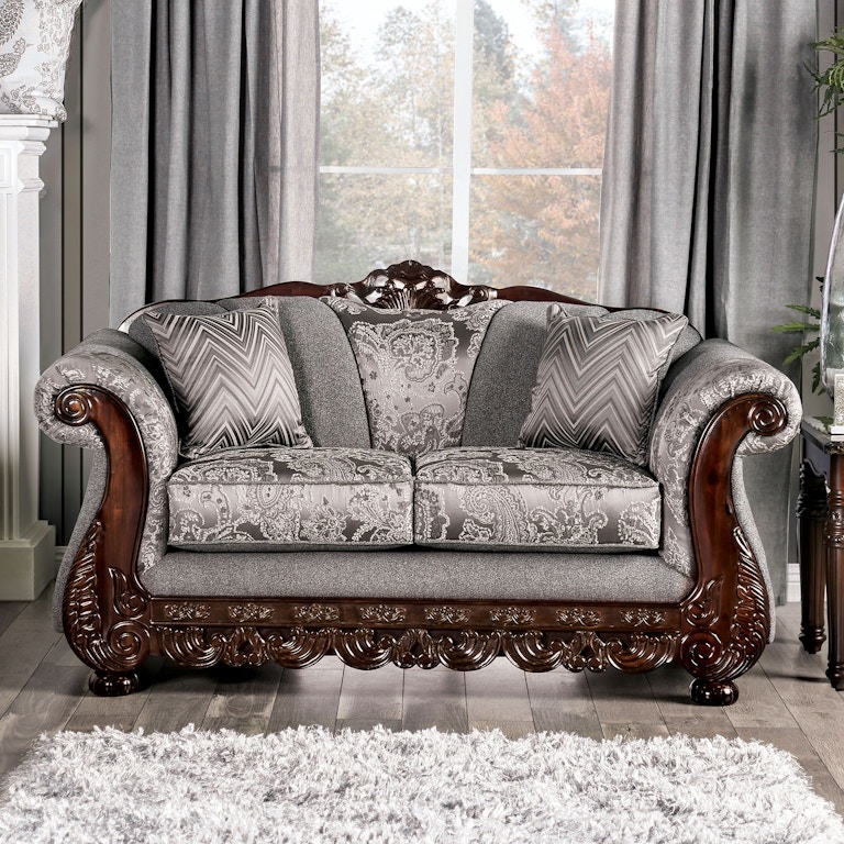 Furniture of America Living Room Love Seat SM8564-LV - Anna's Home