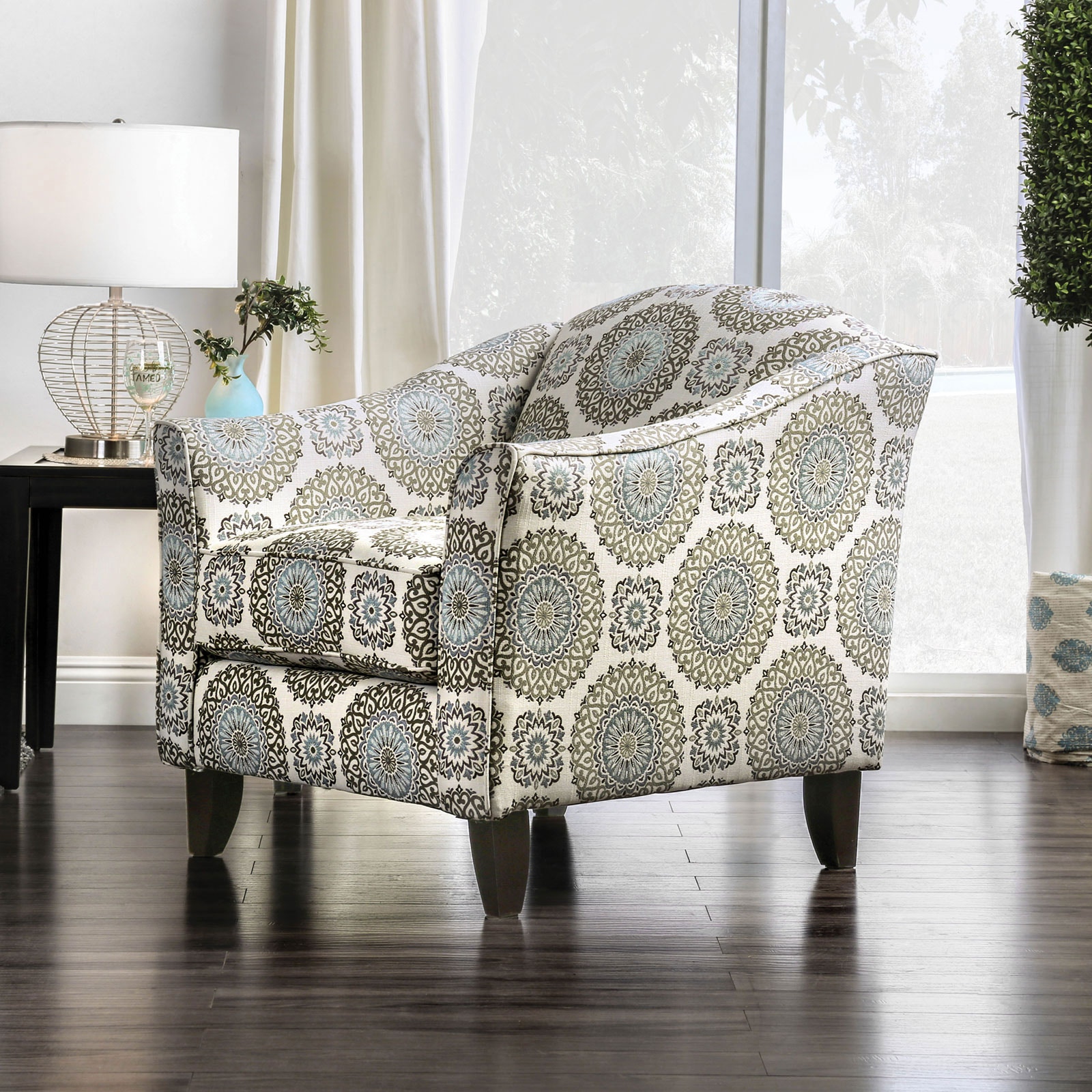  Chair, Floral 