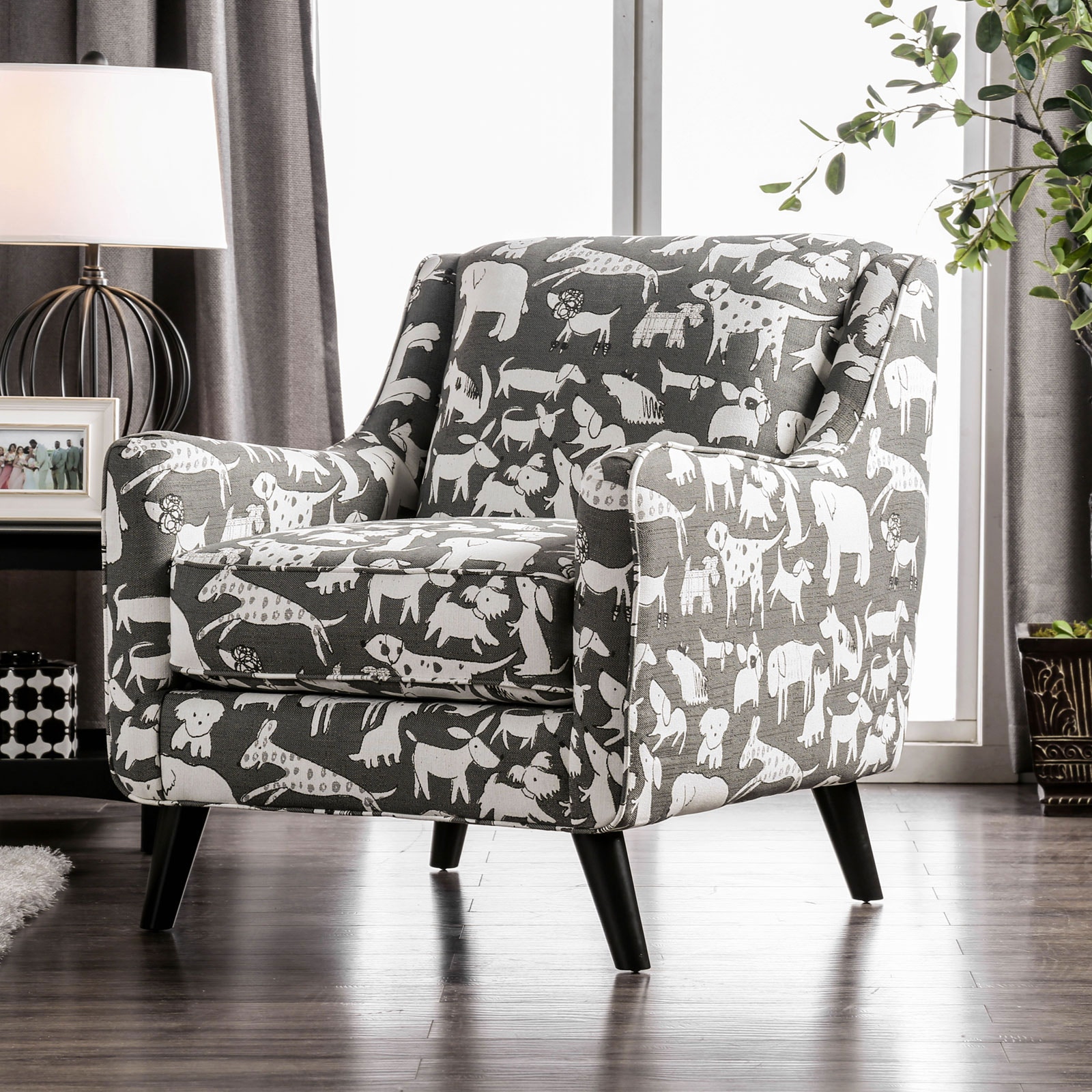 Dog top pattern chair