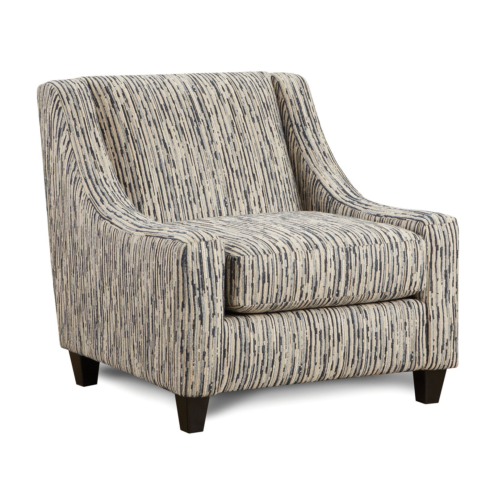  Accent Chair, Striped 