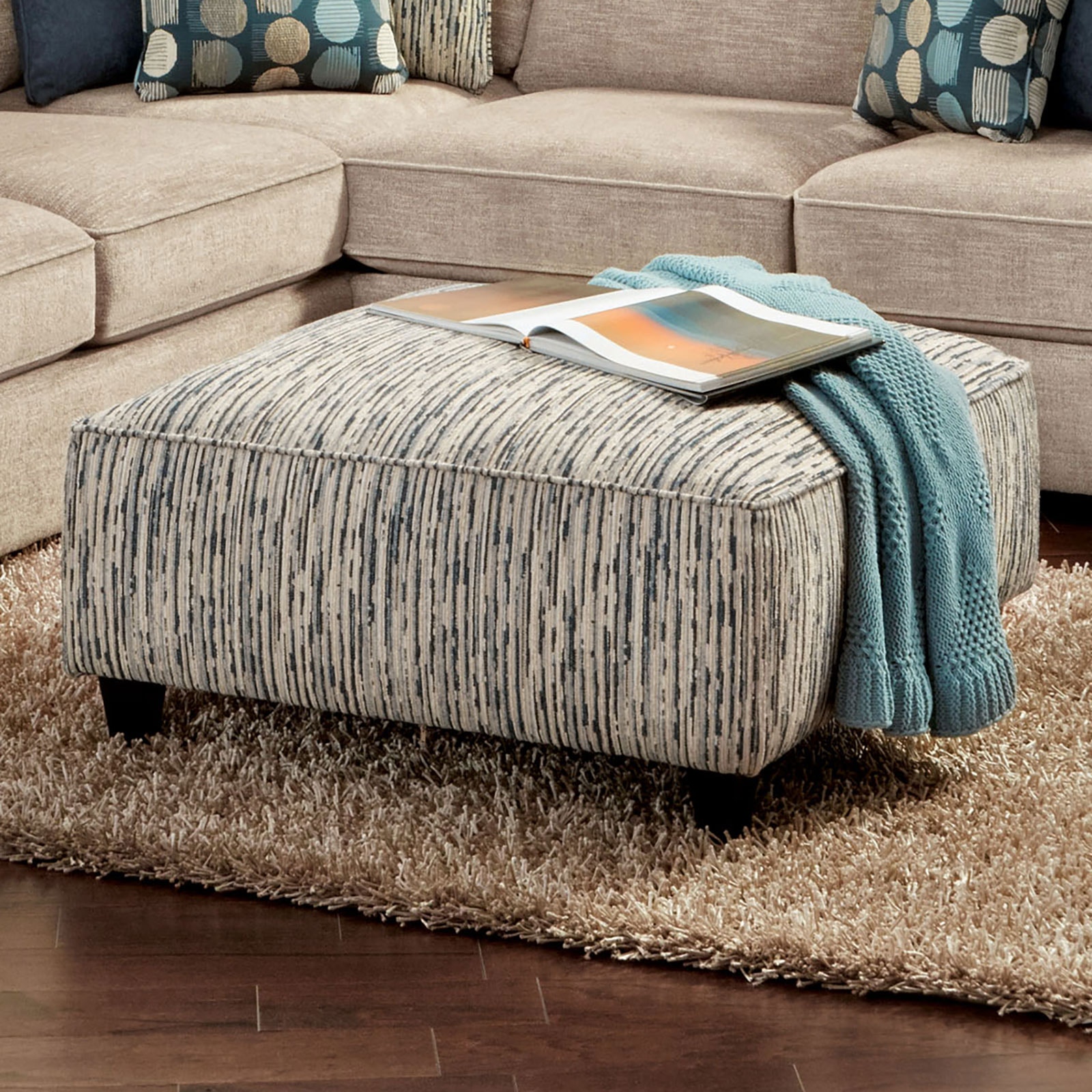 Furniture of America Ottoman SM8187-OT