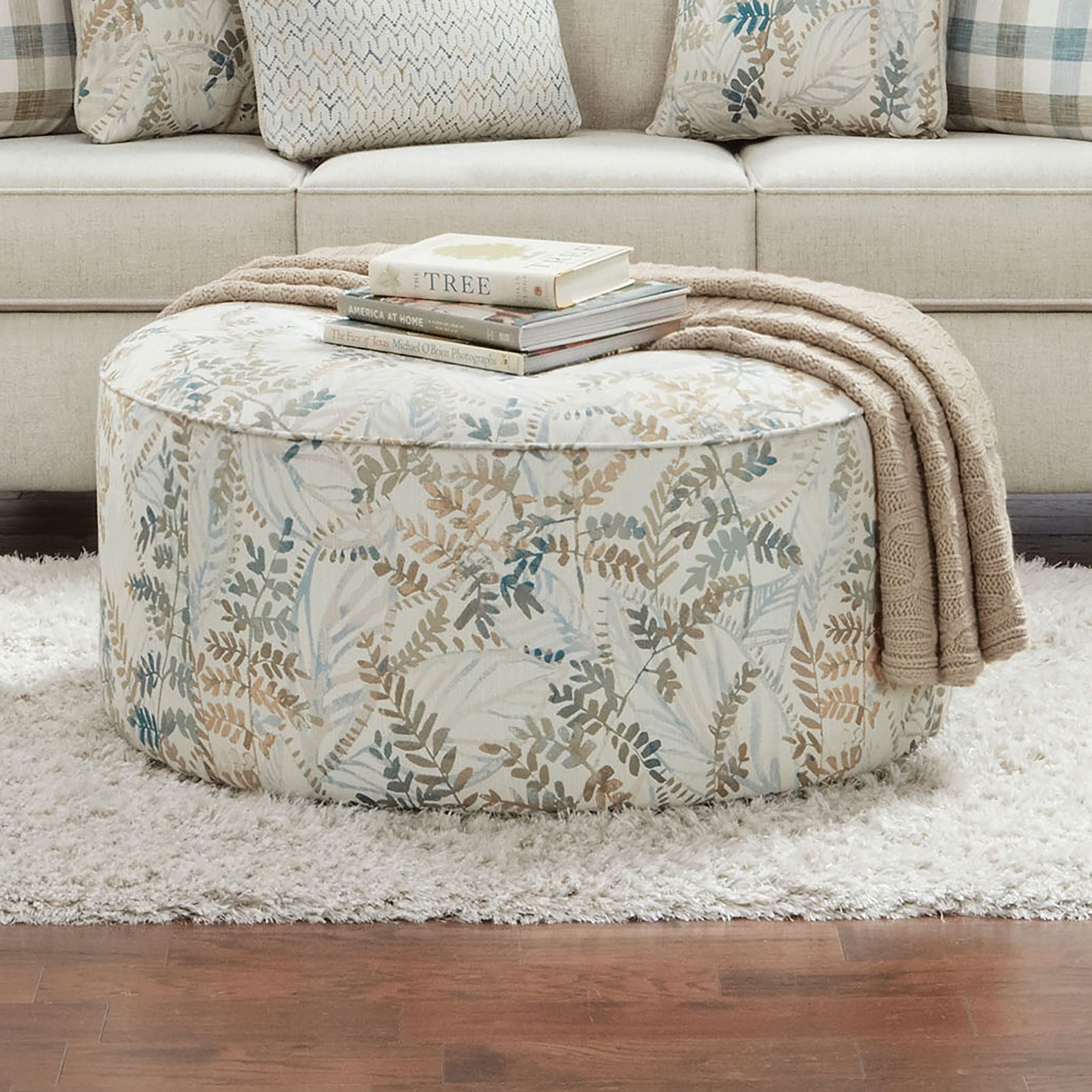 Furniture of America Ottoman SM8191-OT