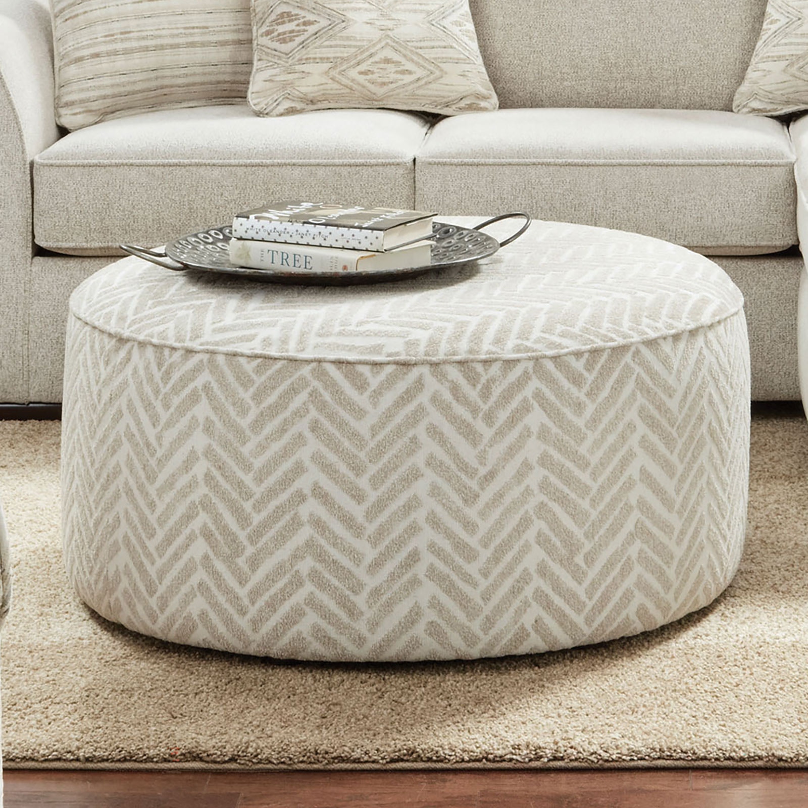 Furniture of America Ottoman SM8192-OT