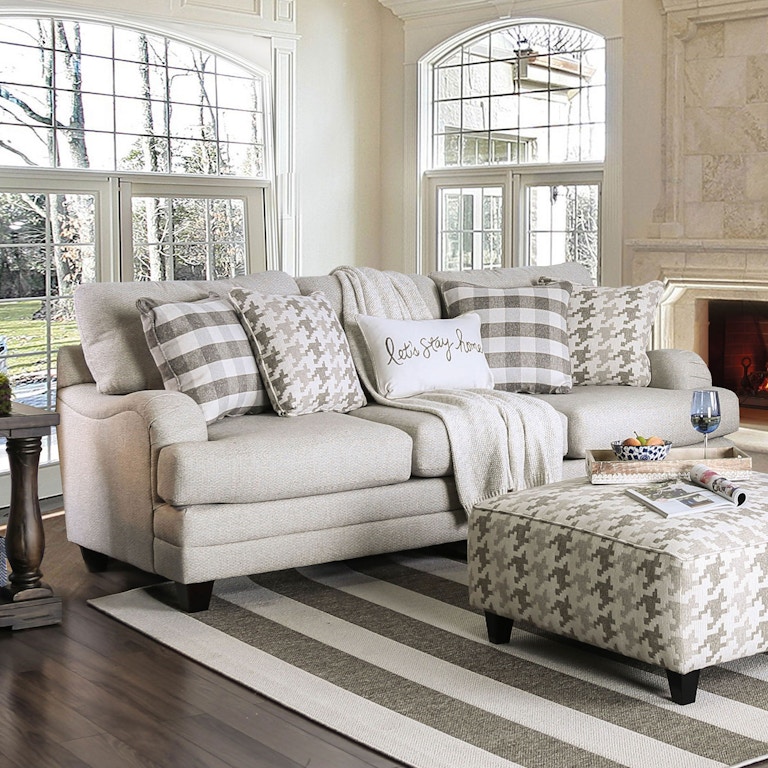 Furniture of America Living Room Sofa Love Seat, Navy CM6716NV-2PC - Anna's  Home Furnishings