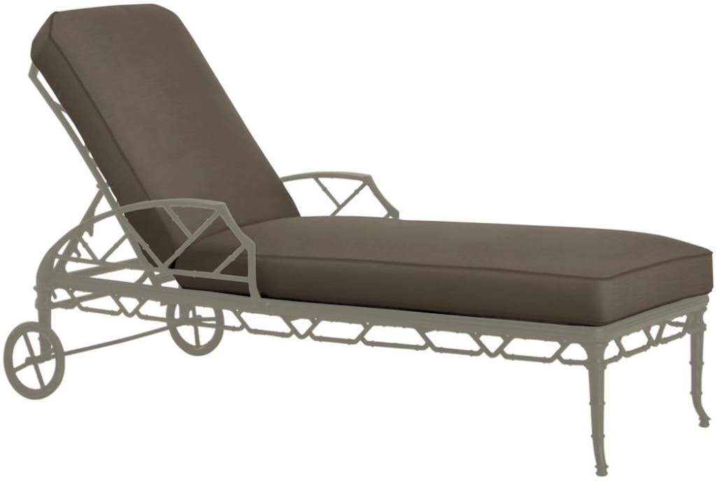 Brown Jordan Outdoor Furniture Adjustable Chaise w/ Wheels by Brown Jordan  3510-7000 - Patios USA