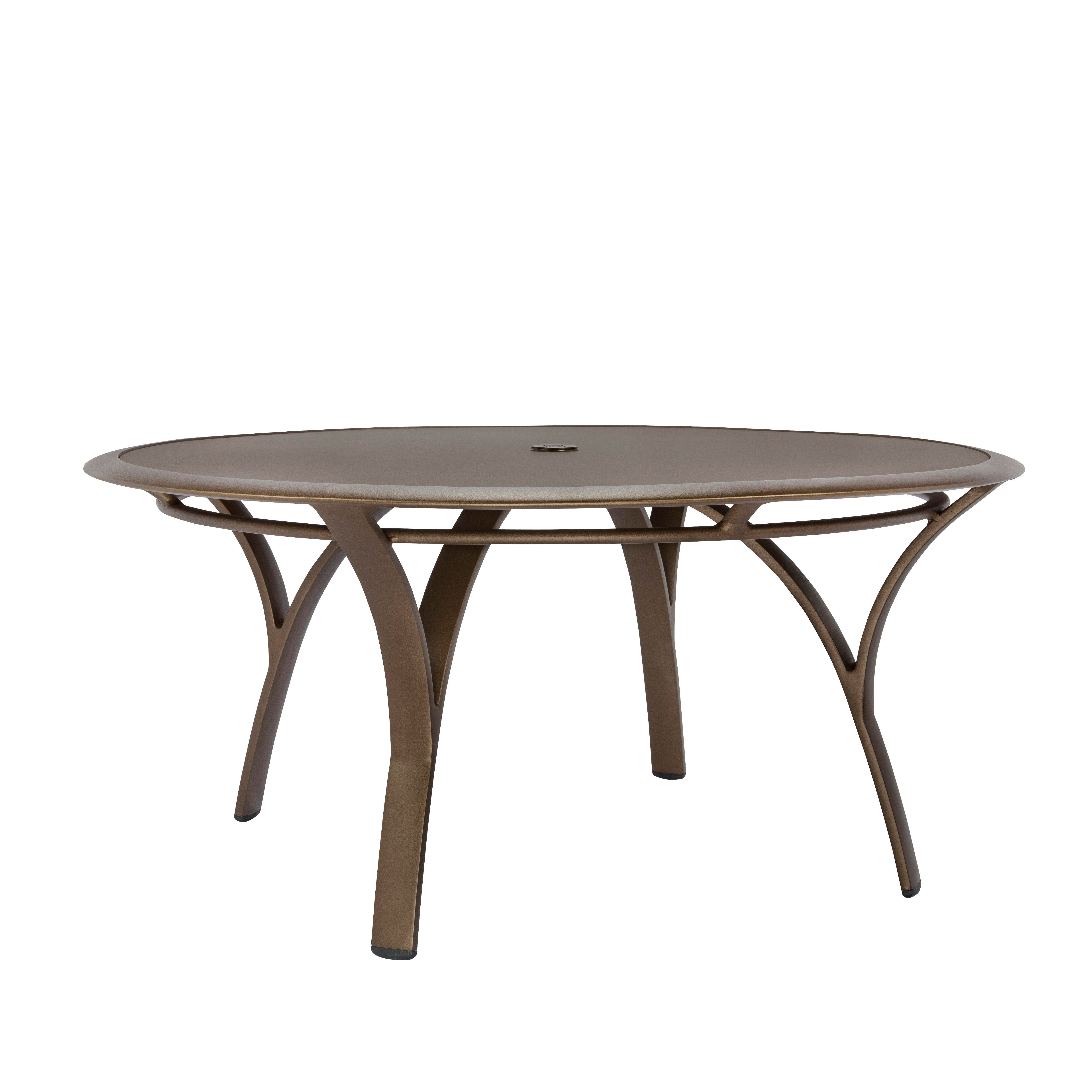 Brown Jordan Outdoor Furniture 42 Inch Round Chat Table by Brown