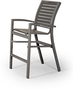 Kendall Sling Stacking Balcony Height Arm Chair 9K80 by Telescope Casual
