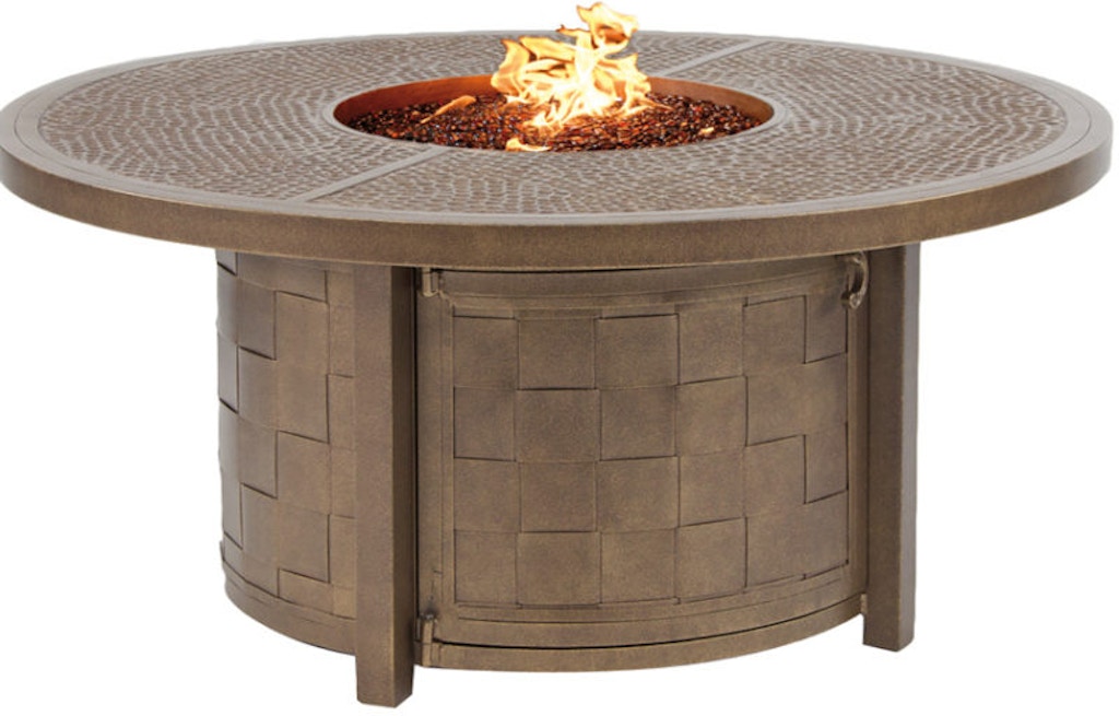 Castelle Altra 49 Round Fire Pit Coffee Table Fire & Heat