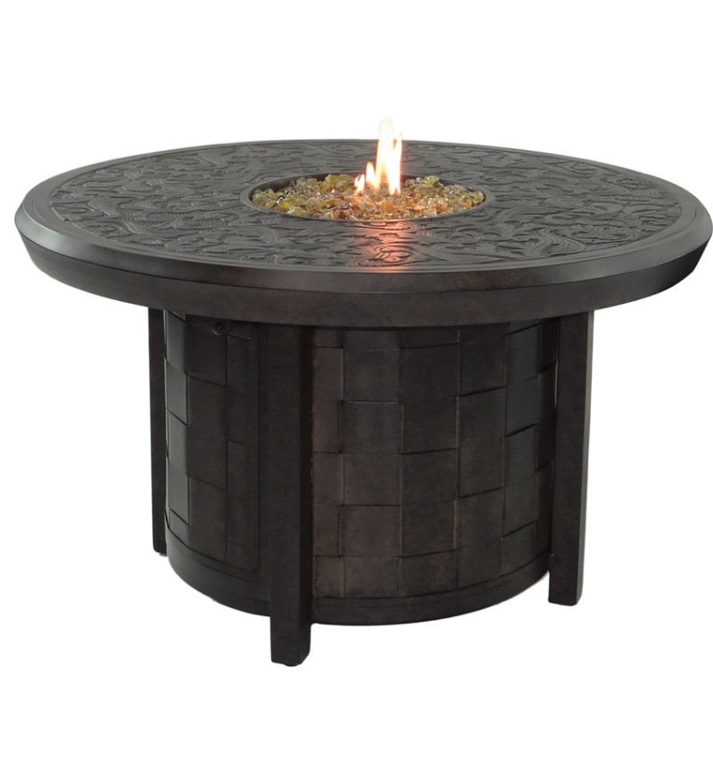 castelle fire pit table