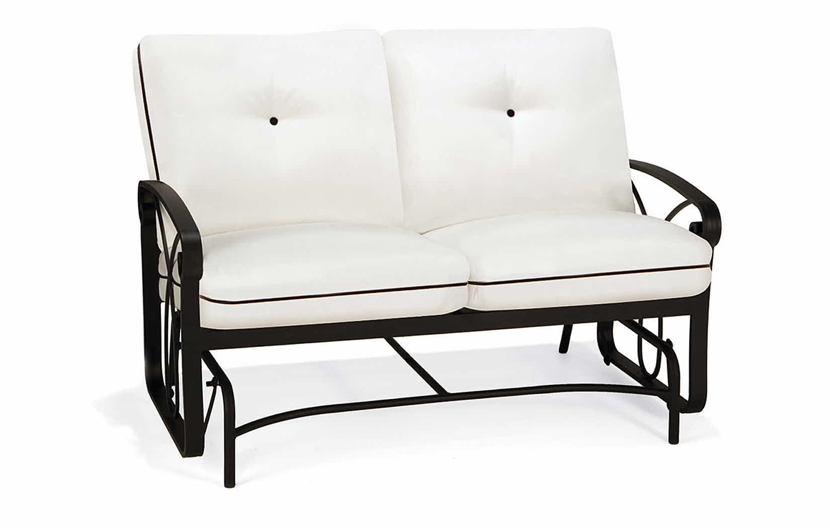 rattan garden couch