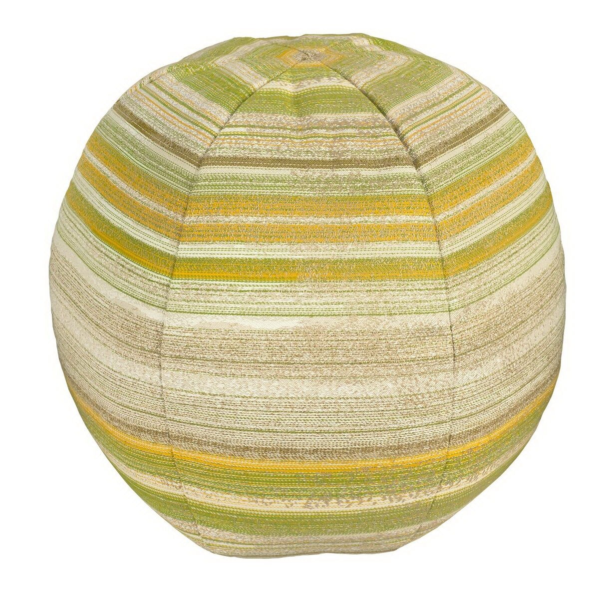 Outdoor Patio Beach Ball Throw Pillow With Button By Woodard