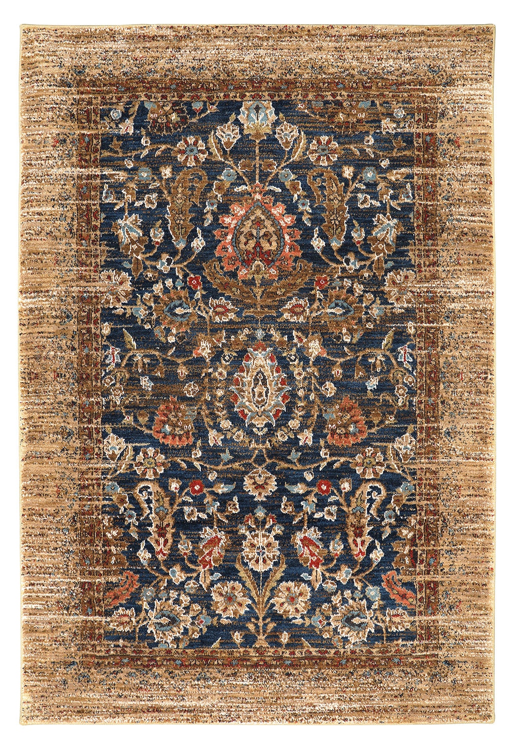 karastan spice market tobacco Myanmar Area Rug 5' 3'' X 7' 10'' Rectangle Finished in our exclusive Everstrand fiber 5x8 (5'3" x 7'10") Karastan