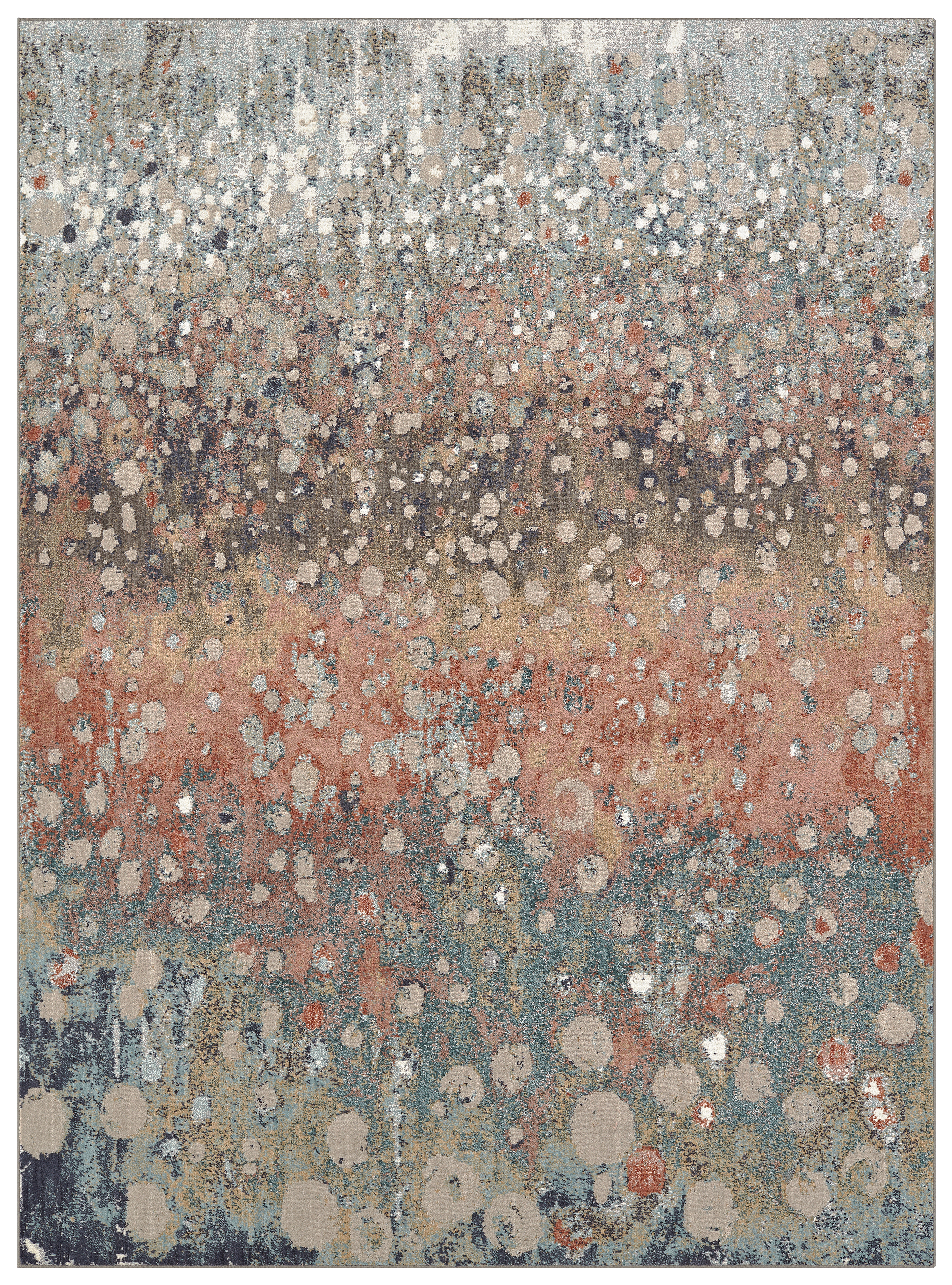 Karastan Soiree Torrent Rose Gold Rug