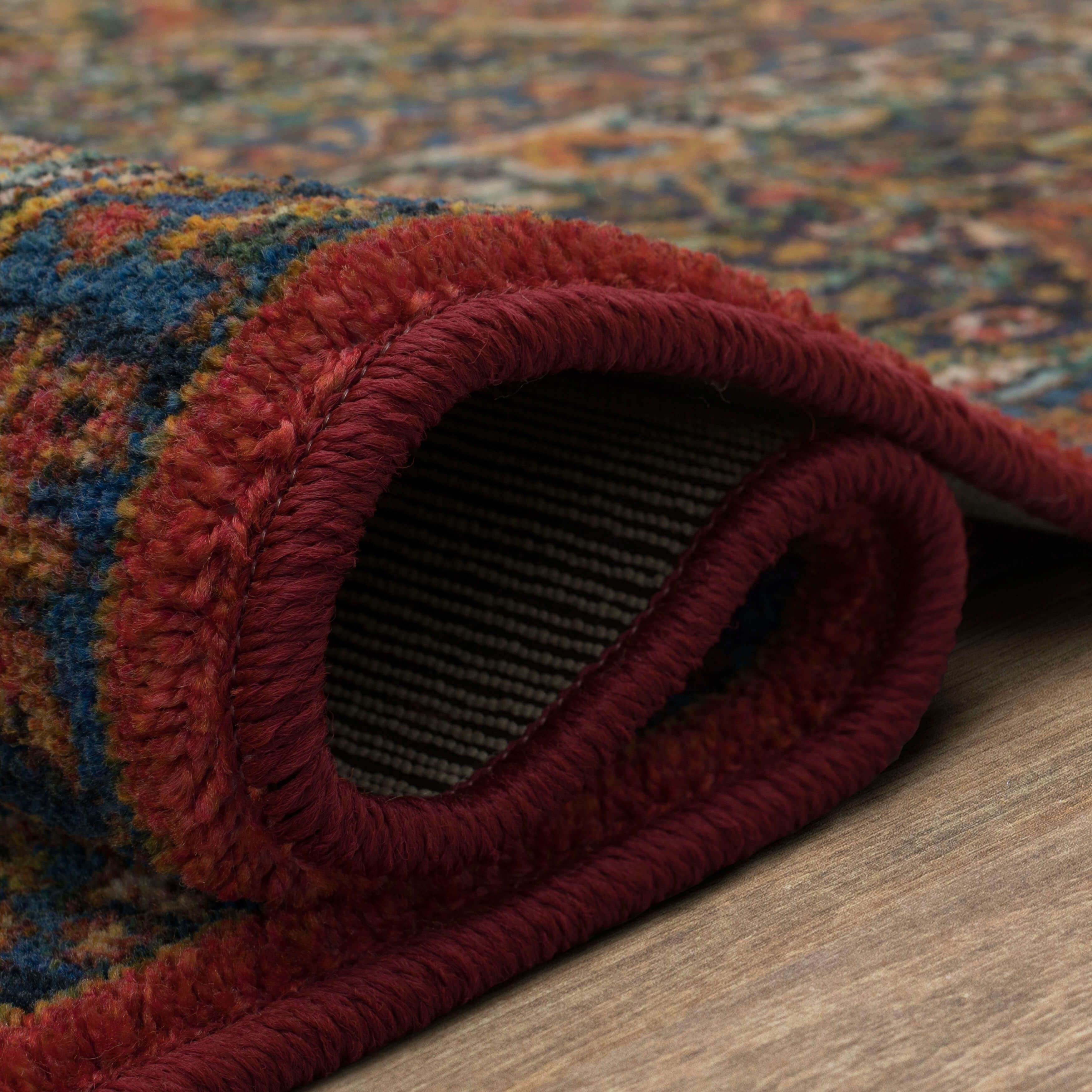Karastan Hallway Runners Kaleidoscope Canterbury Red 2'6