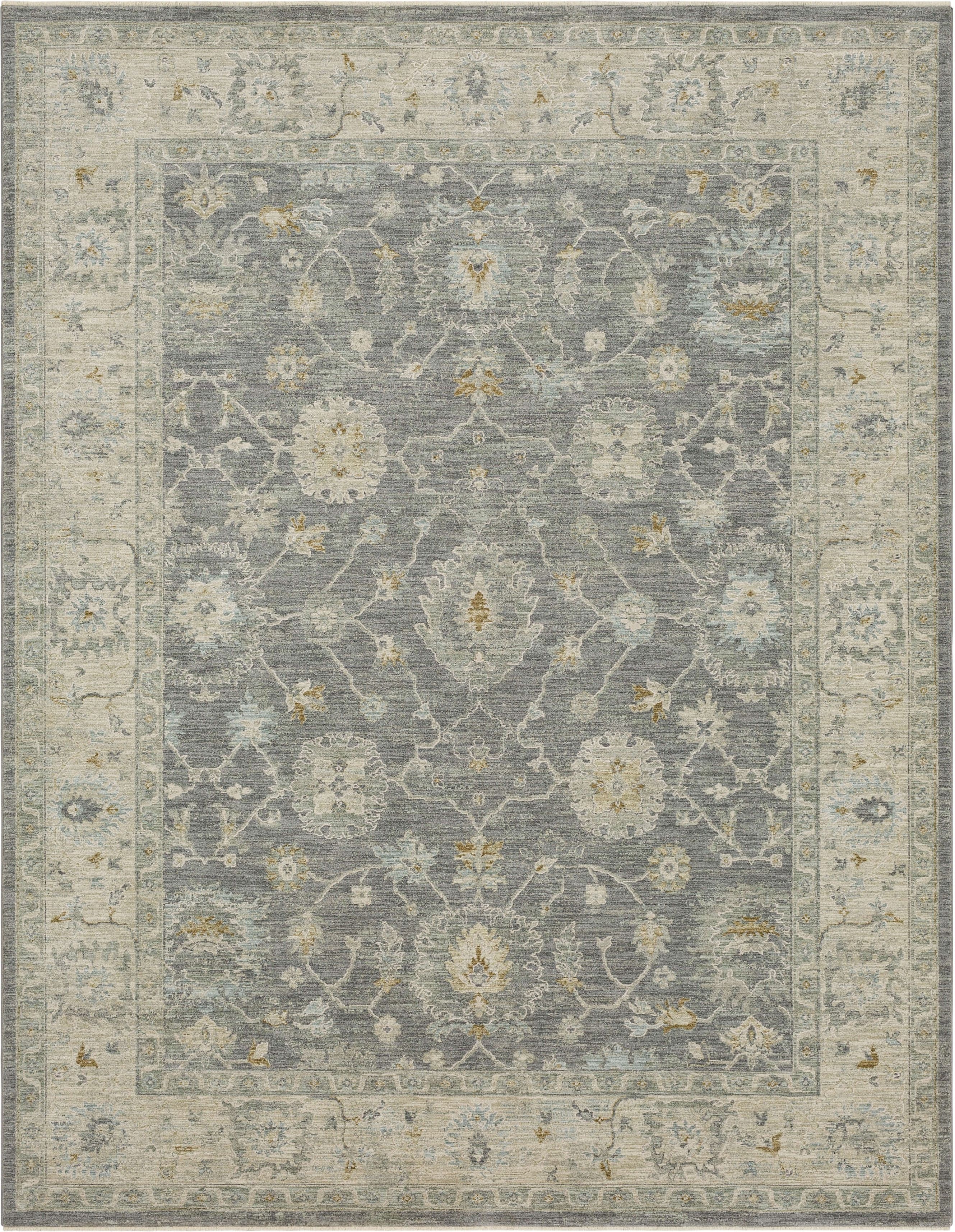 Karastan Area Rugs Adalia Kahta Dark Grey 9' x 12'2