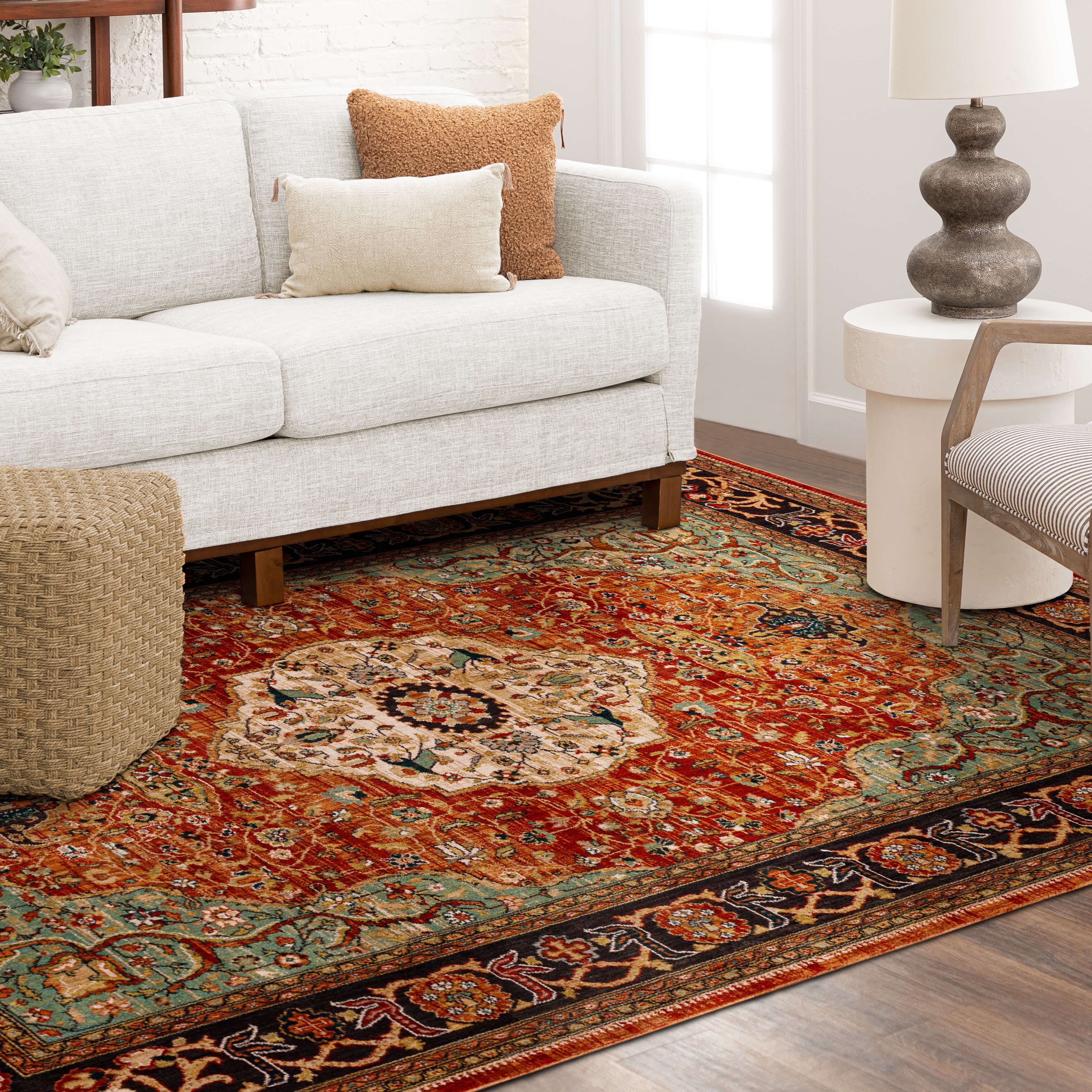 Karastan Area Rugs Spice Market Petra Multi 8' x 11' Rectangle Rug