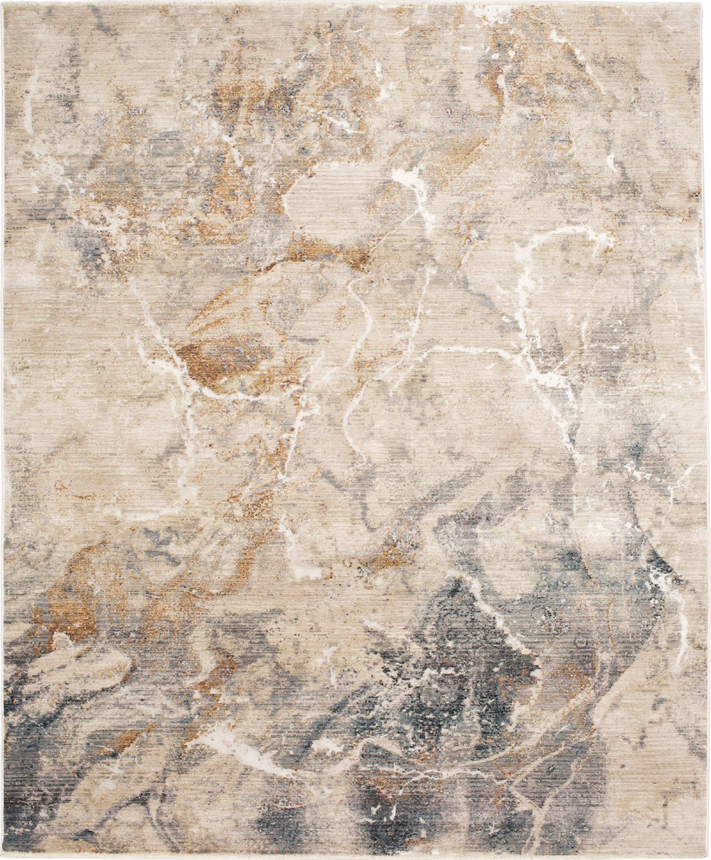 Karastan Area Rugs Echo Tesoro Cream 5' x 7'10