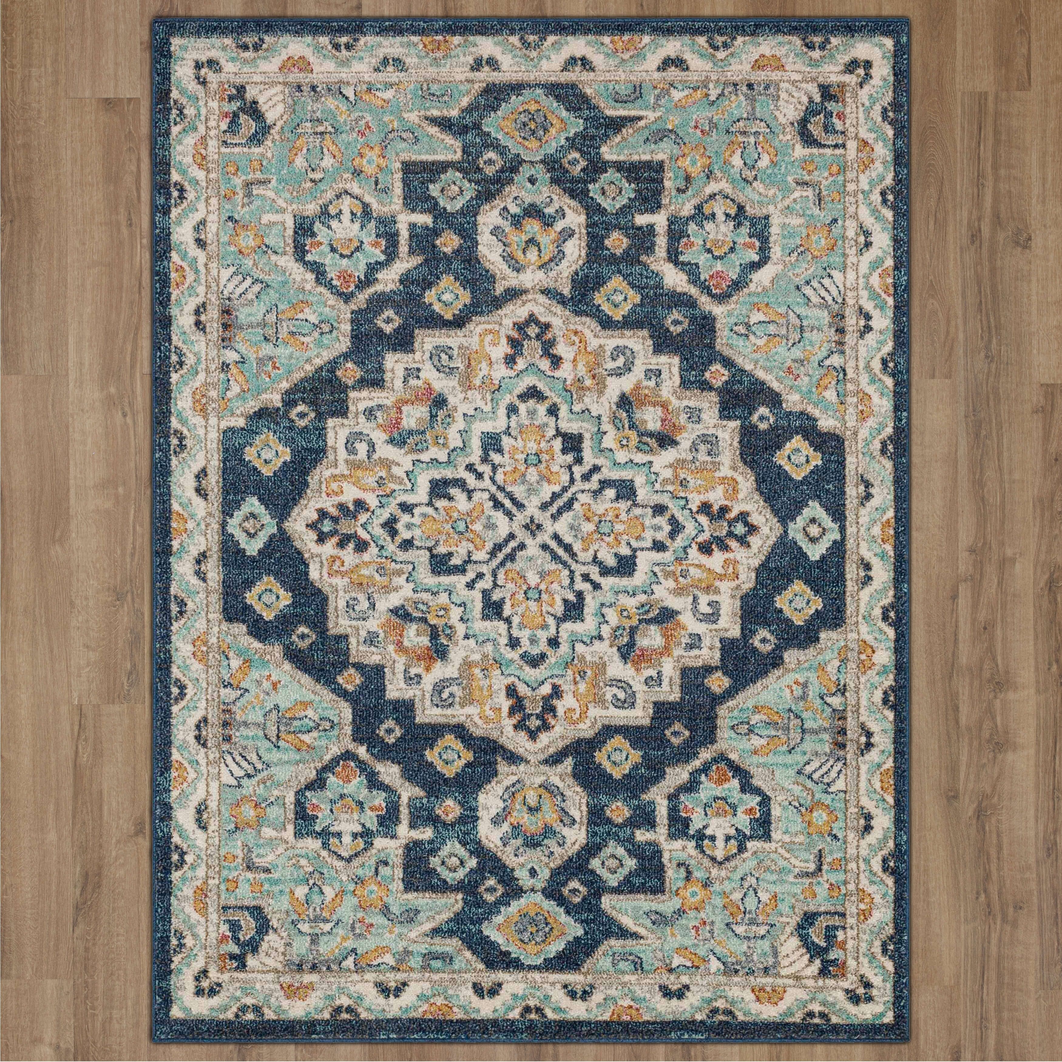 Mohawk Area Rugs Whimsy Jennings Blue 3'3