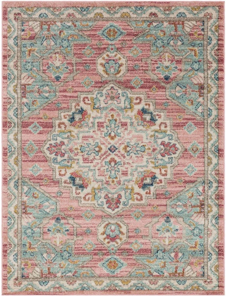 Mohawk Whimsy Jennings Pink 6' x 9' Rectangle Rug IE308 201 072108