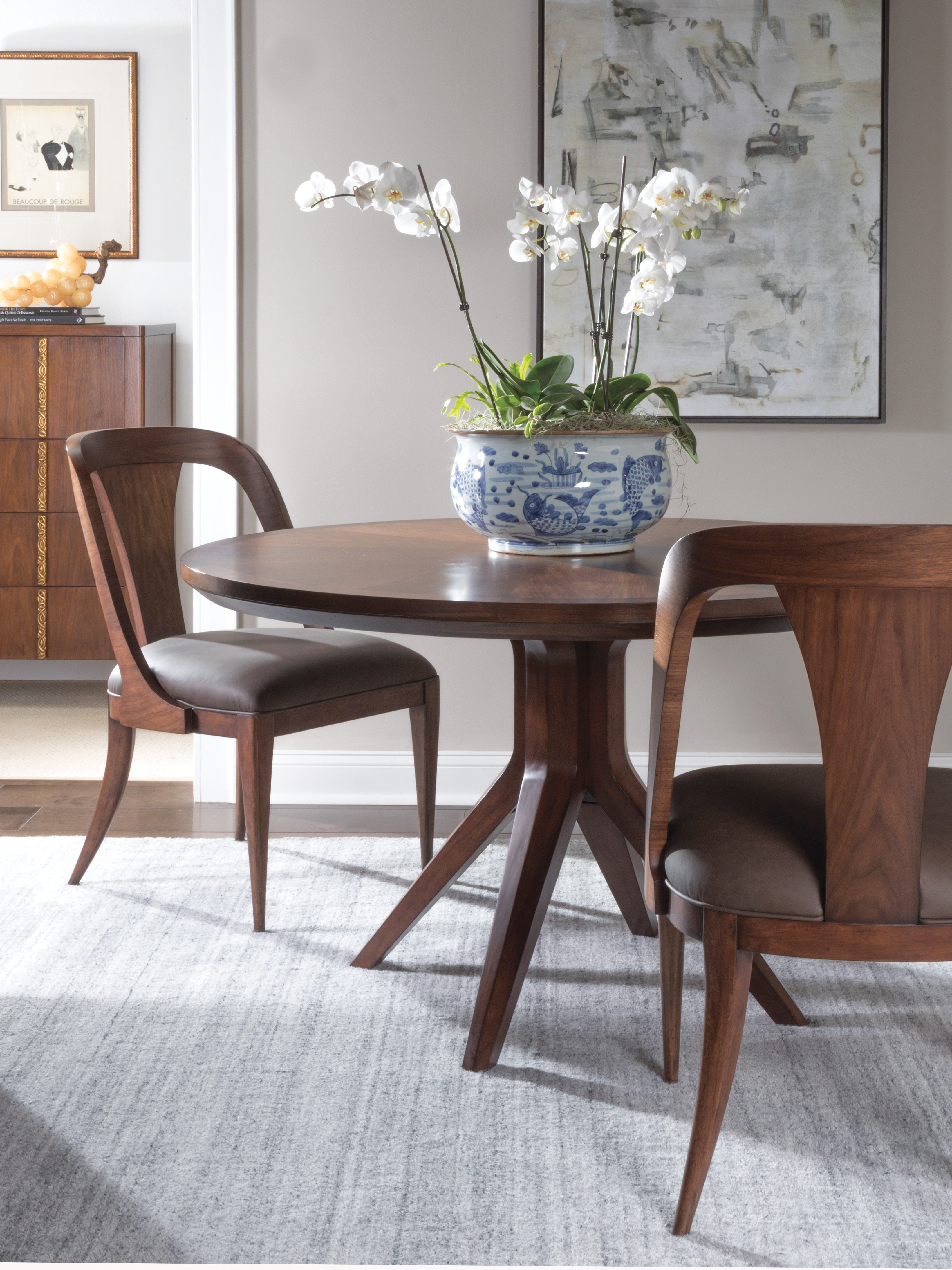 Artistica Home Dining Room Beale Round Dining Table 2104870C Gorman