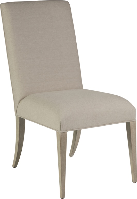 Casual Artistica Bianco Finish Madox Home Dining Side Upholstered Chair- 2220-880-40-01