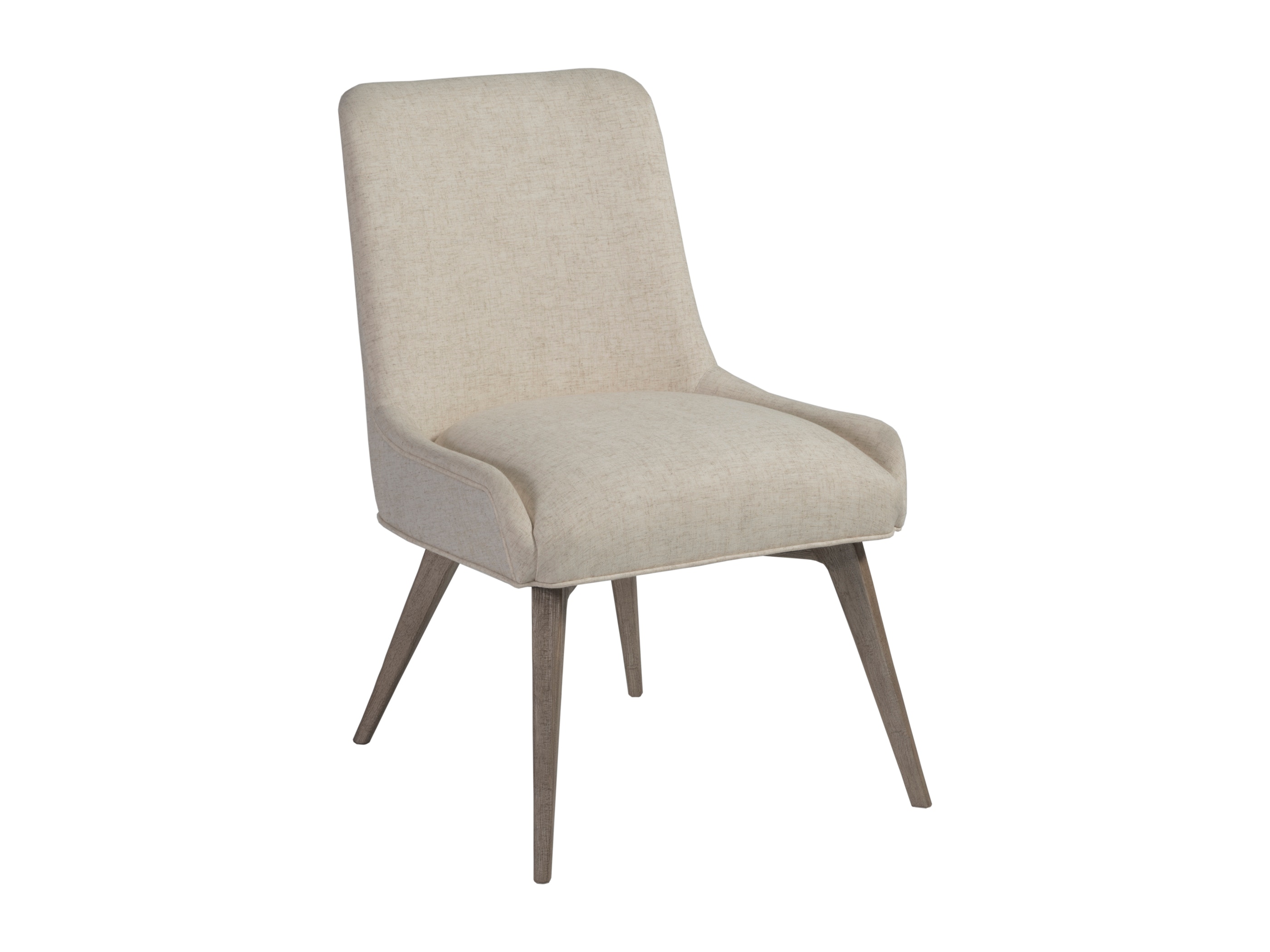 JAYDEN CREATION Eliseo Ivory Modern Upholstered Dining Chair