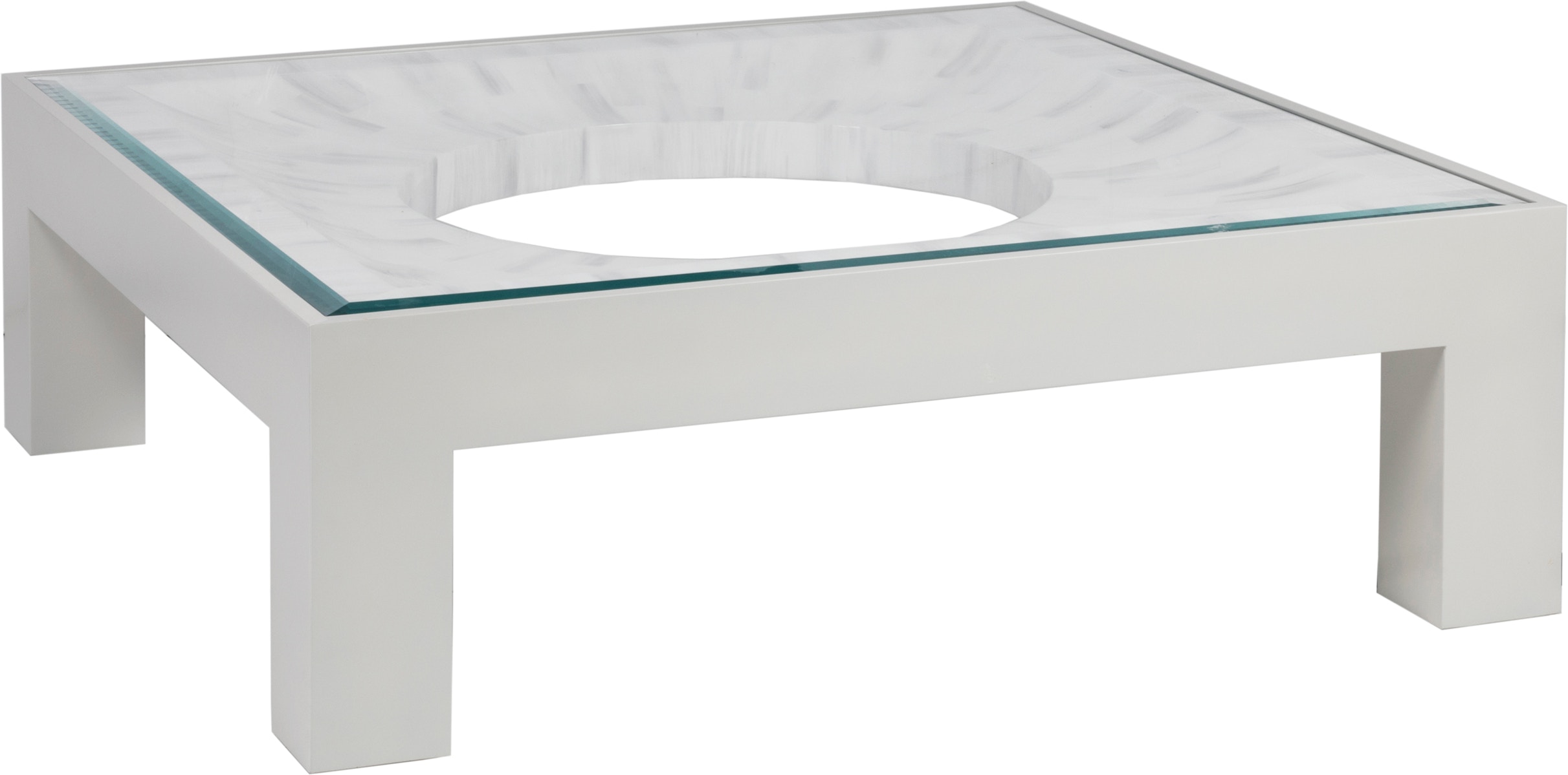 Elation Coffee Table - Bassett Mirror Thoroughly Modern Elston Dining Table With Round Glass Top Rooms For Less Dining Tables / The use of placemats and coasters is recommended for long wear.