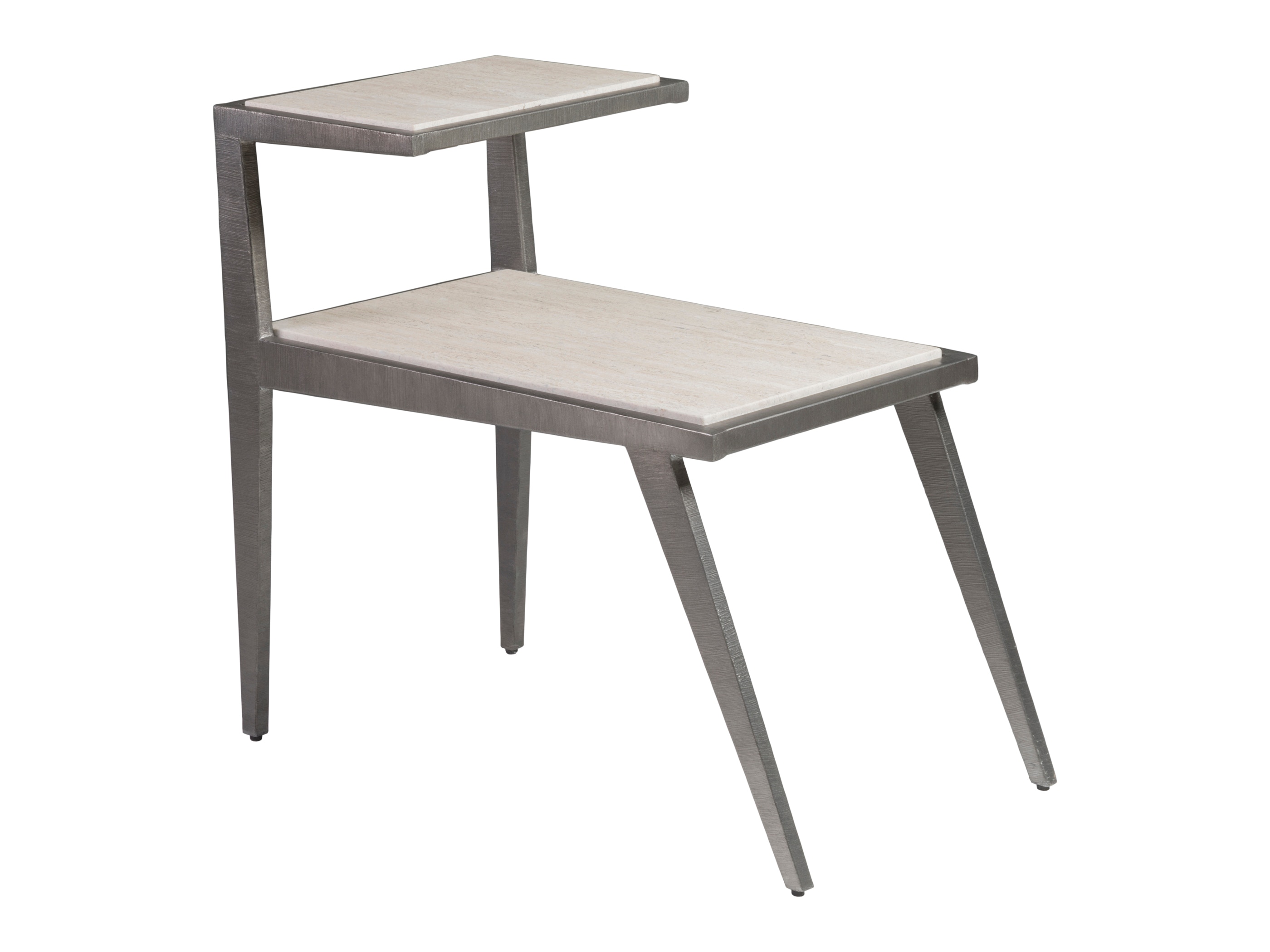  Adamo Silver Gray Side Table 2273-955