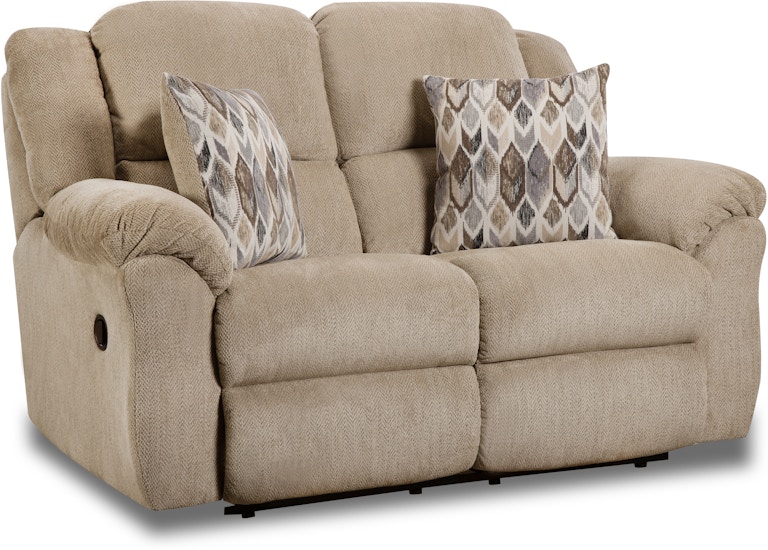 HomeStretch Newport Fawn Double Reclining Loveseat 173-20-17 211577183