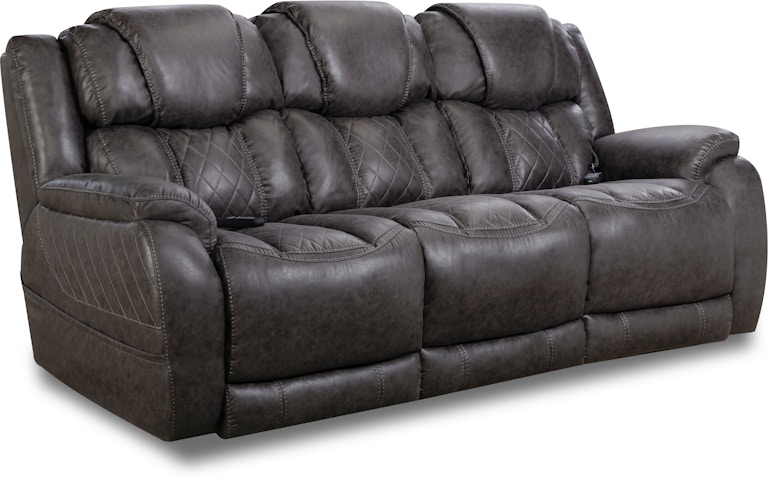 homestretch palmer leather power reclining sofa