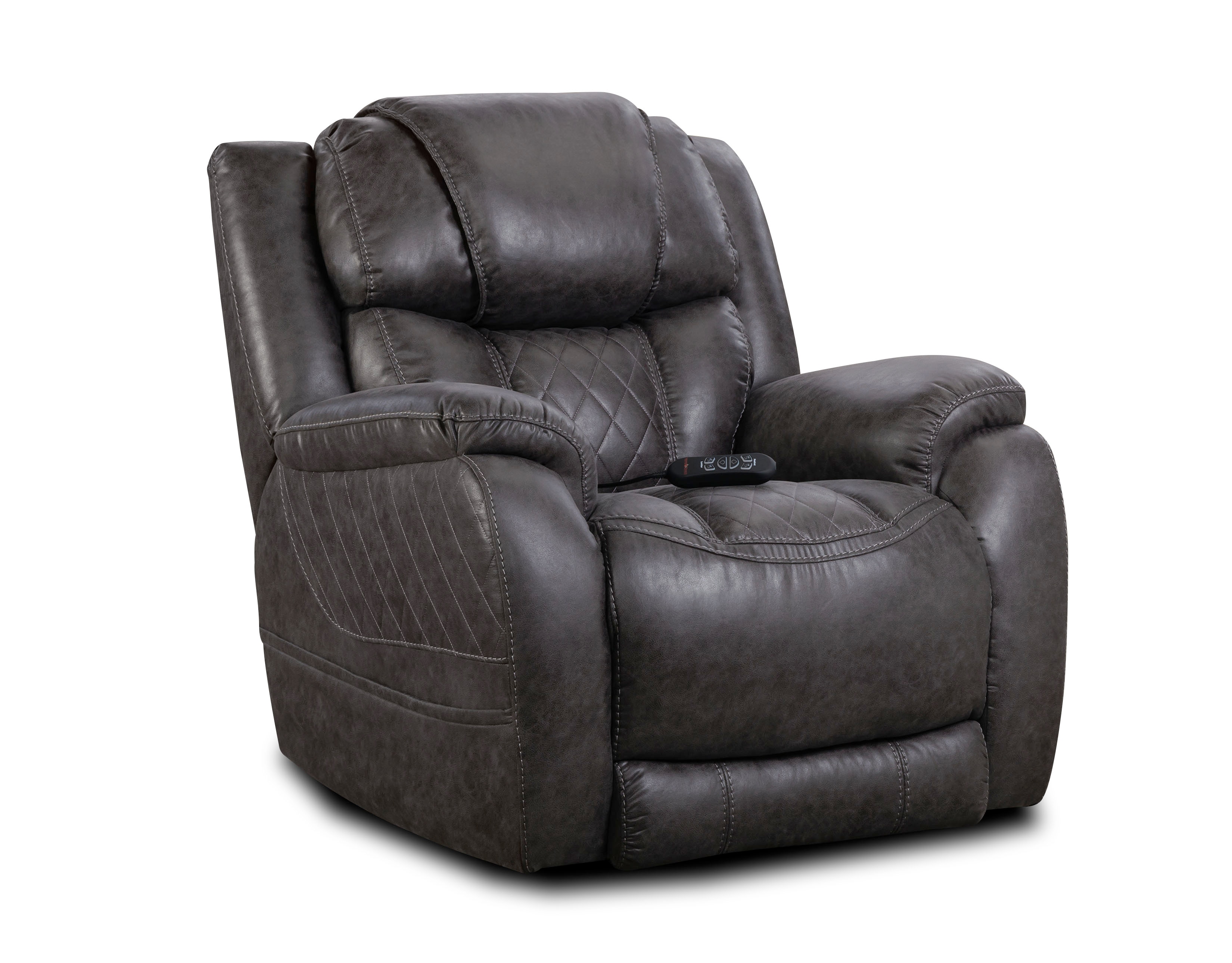  Daytona Power Recliner - Steel 