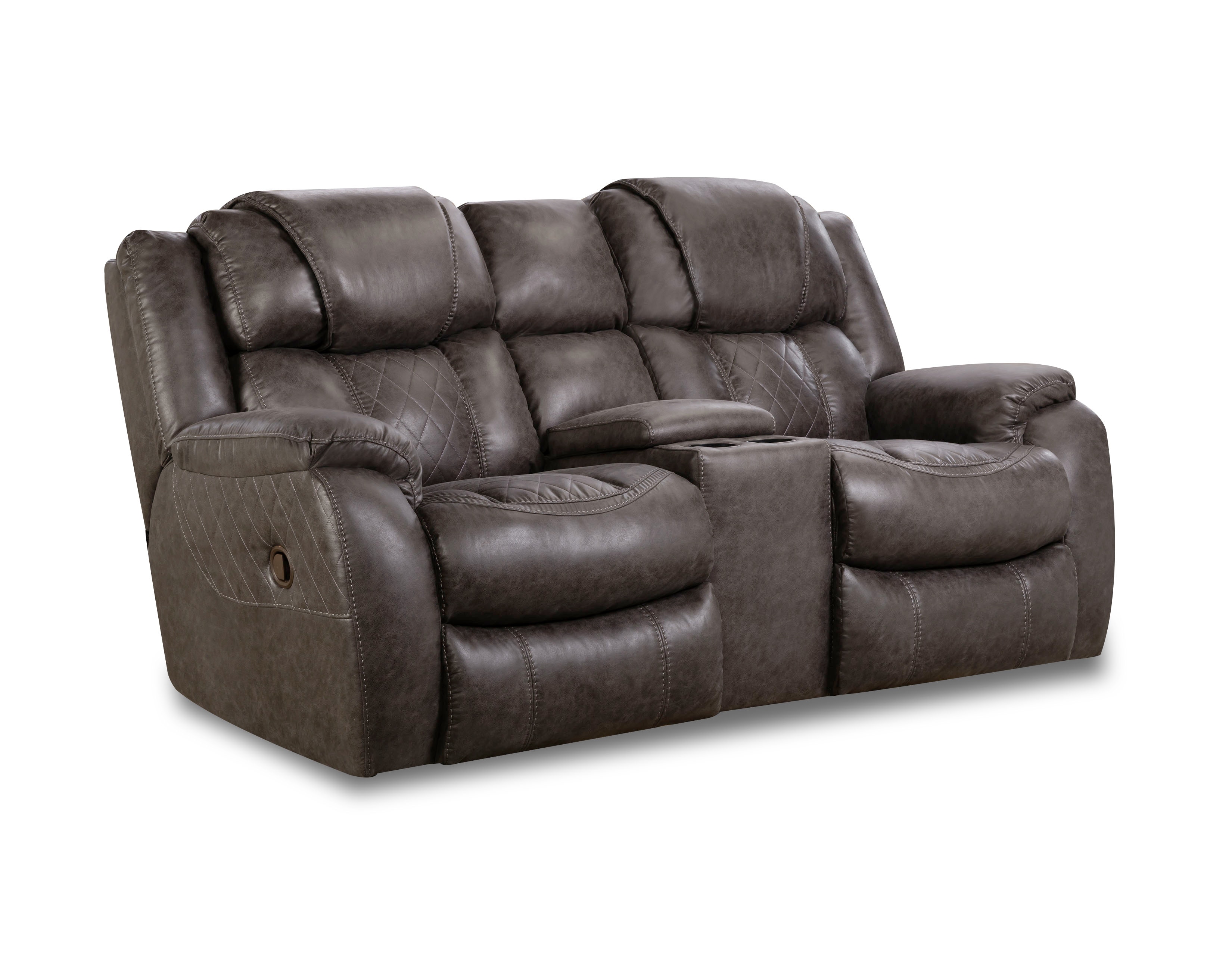  Daytona Manual Loveseat - Steel 