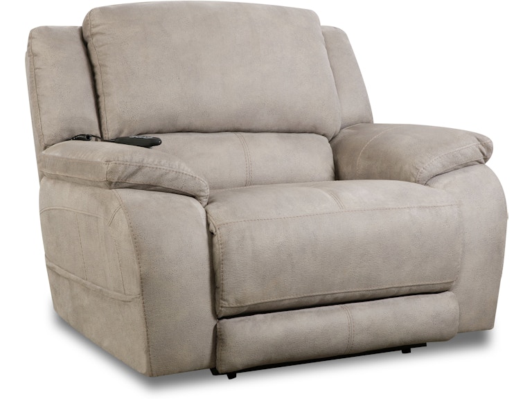 HomeStretch Nickel Chair-and-a-Half Power Recliner 187-17-17 018064650