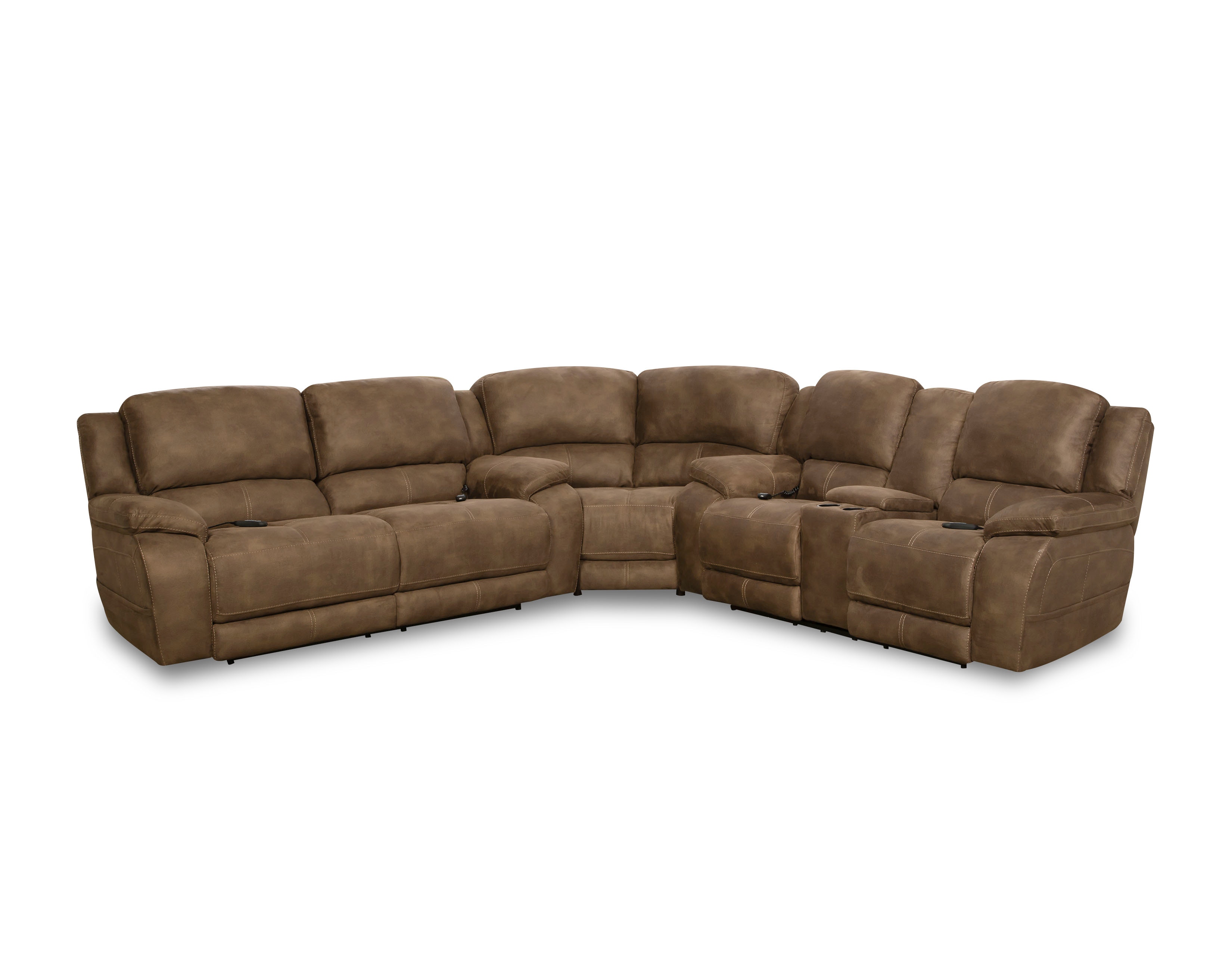  Explorer Power Sectional 21 - Espresso 