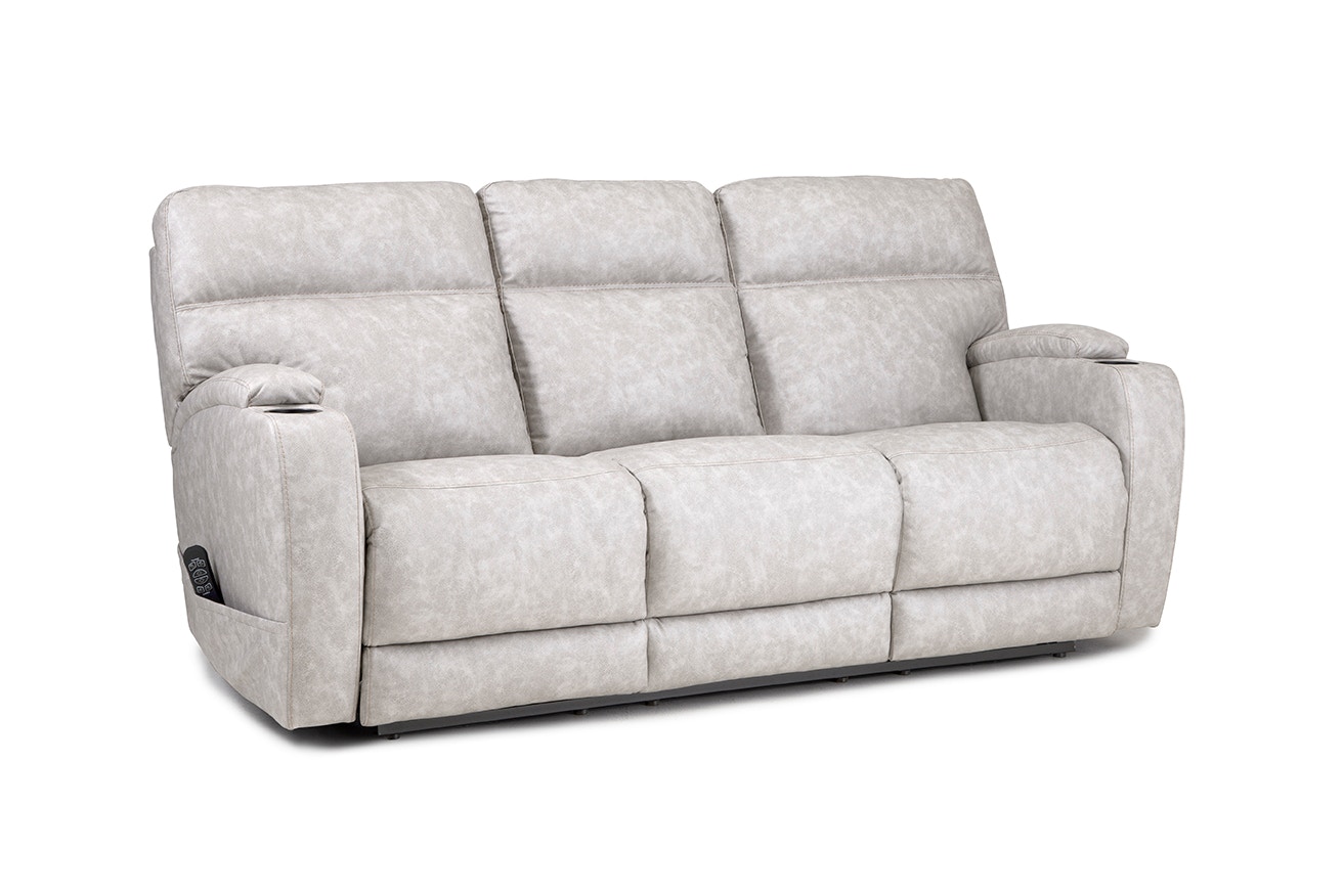 HomeStretch Living Room Double Reclining Power Sofa 2003715
