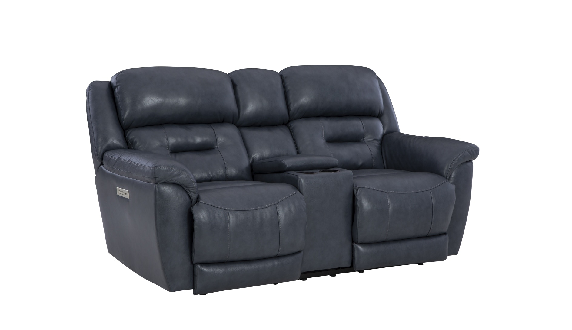  Contender Power Loveseat - Midnight 