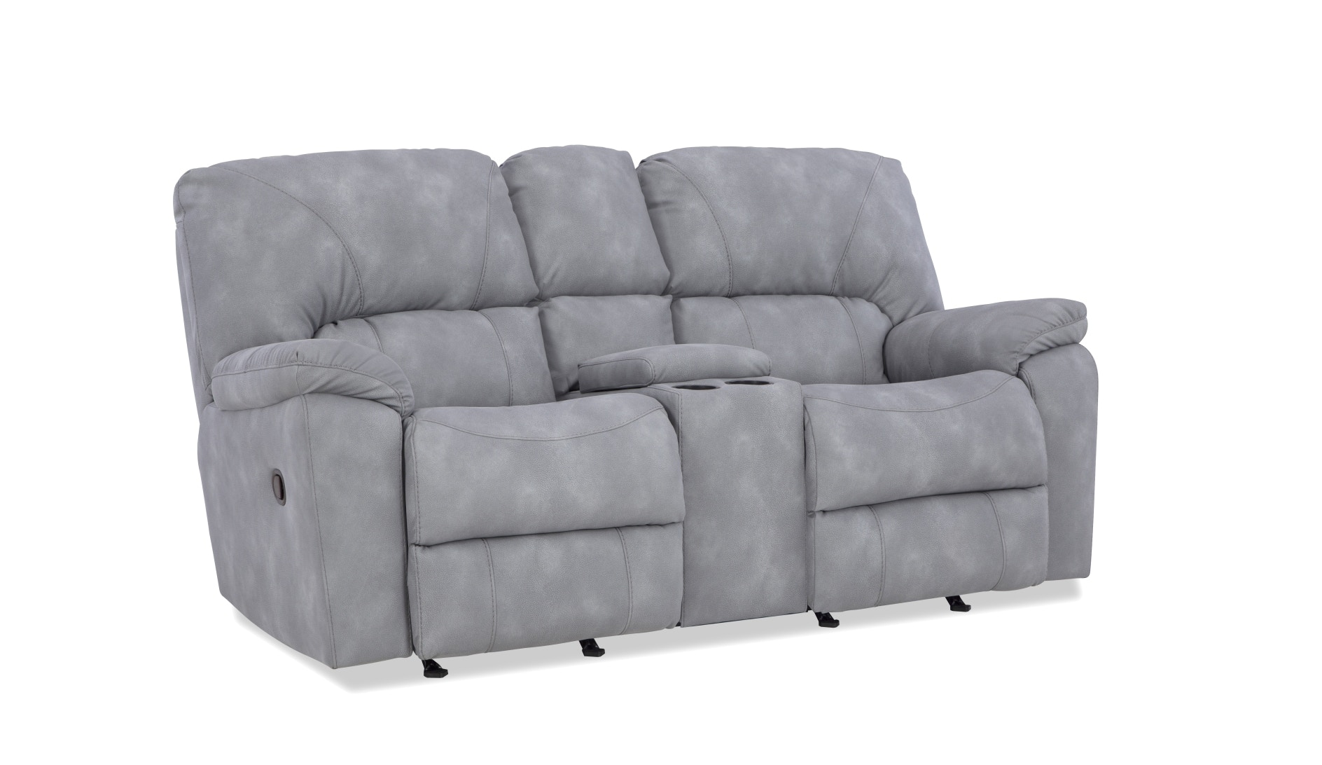  Rhino Manual Loveseat - Grey 