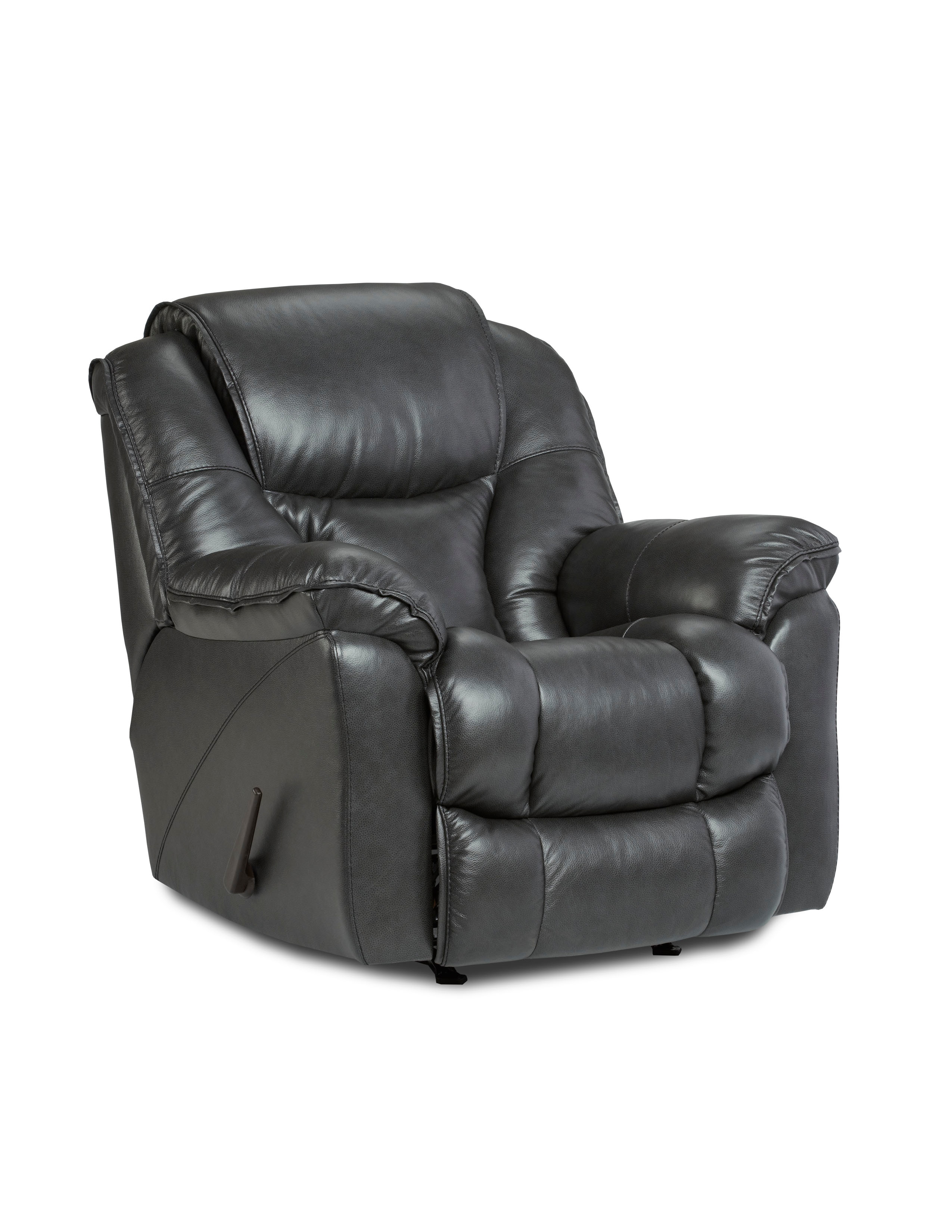  Stallion Manual Recliner - Charcoal 