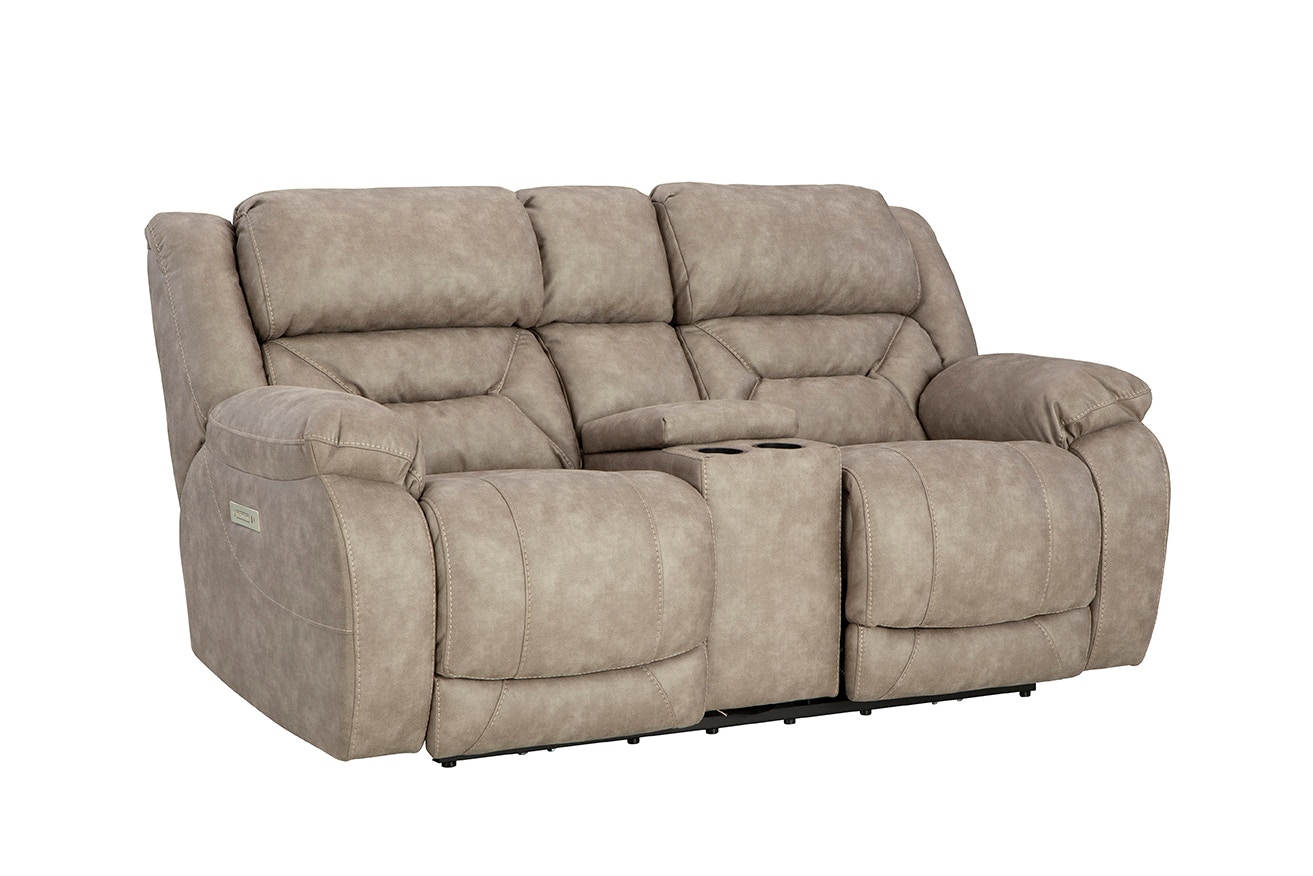  Skywalker Power Loveseat - Walnut 
