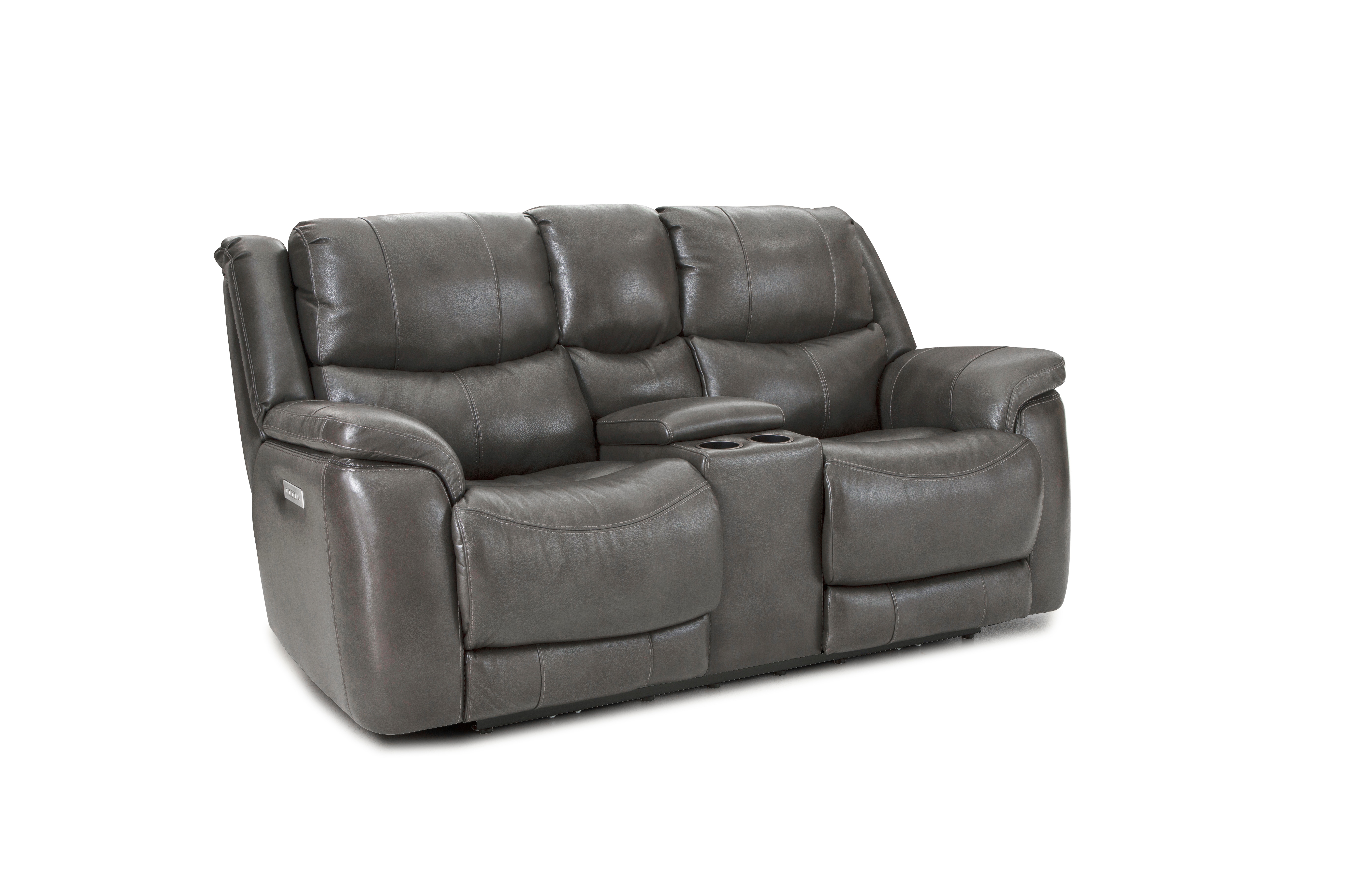  Galaxy Power Loveseat - Grey 