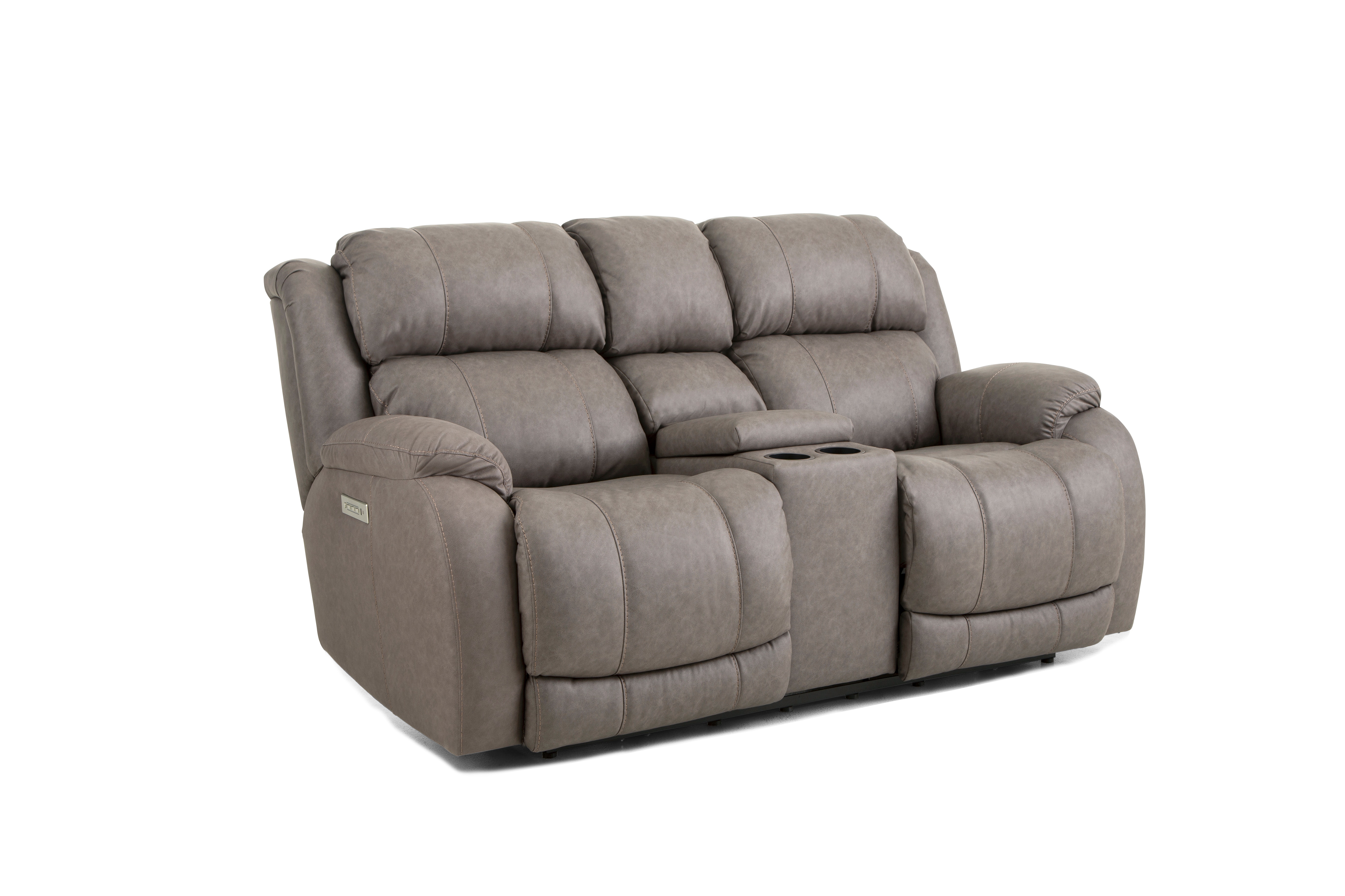  Fairbanks Power Loveseat - Grey 