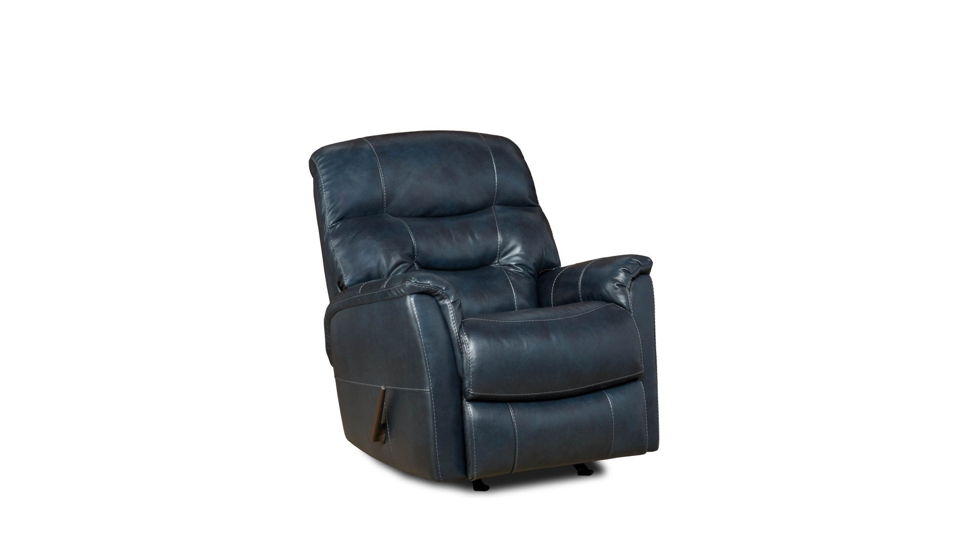  Napoli Manual Recliner - Blue 