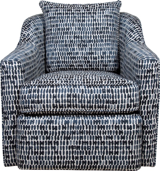 Capri Swivel Chair - Grey - Scan Design