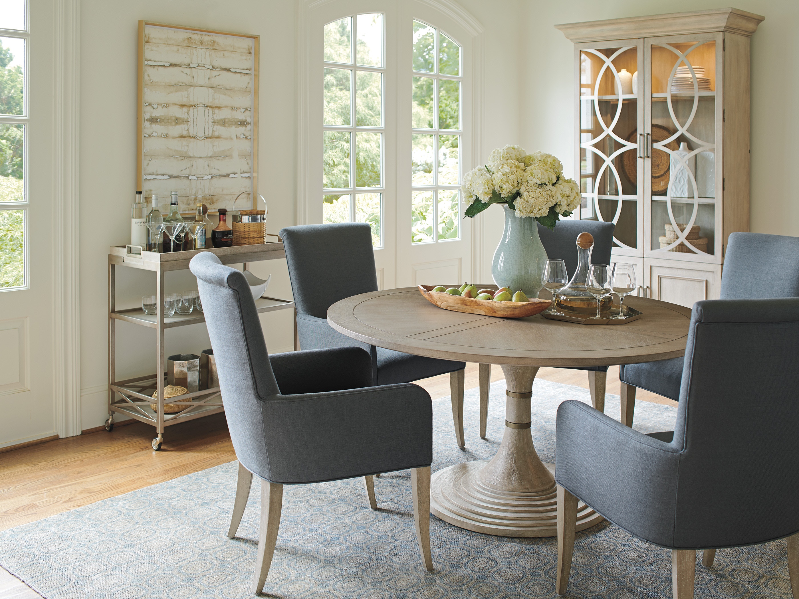 Barclay butera round dining shop table